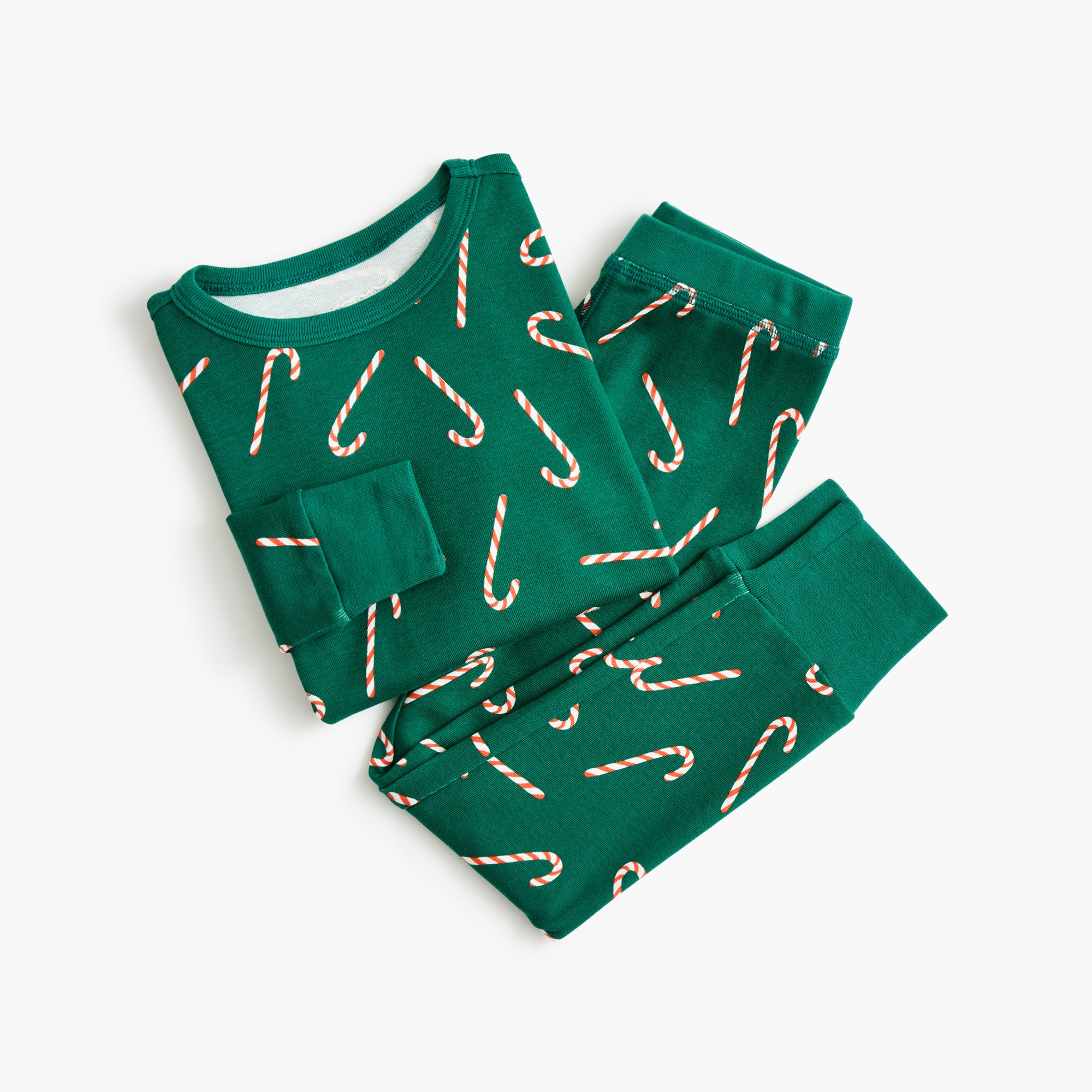 Kids' long-sleeve 100% cotton pajama set