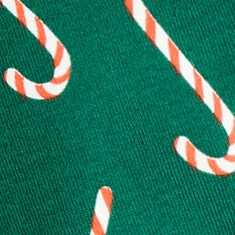 Kids' long-sleeve 100% cotton pajama set CANDY CANES