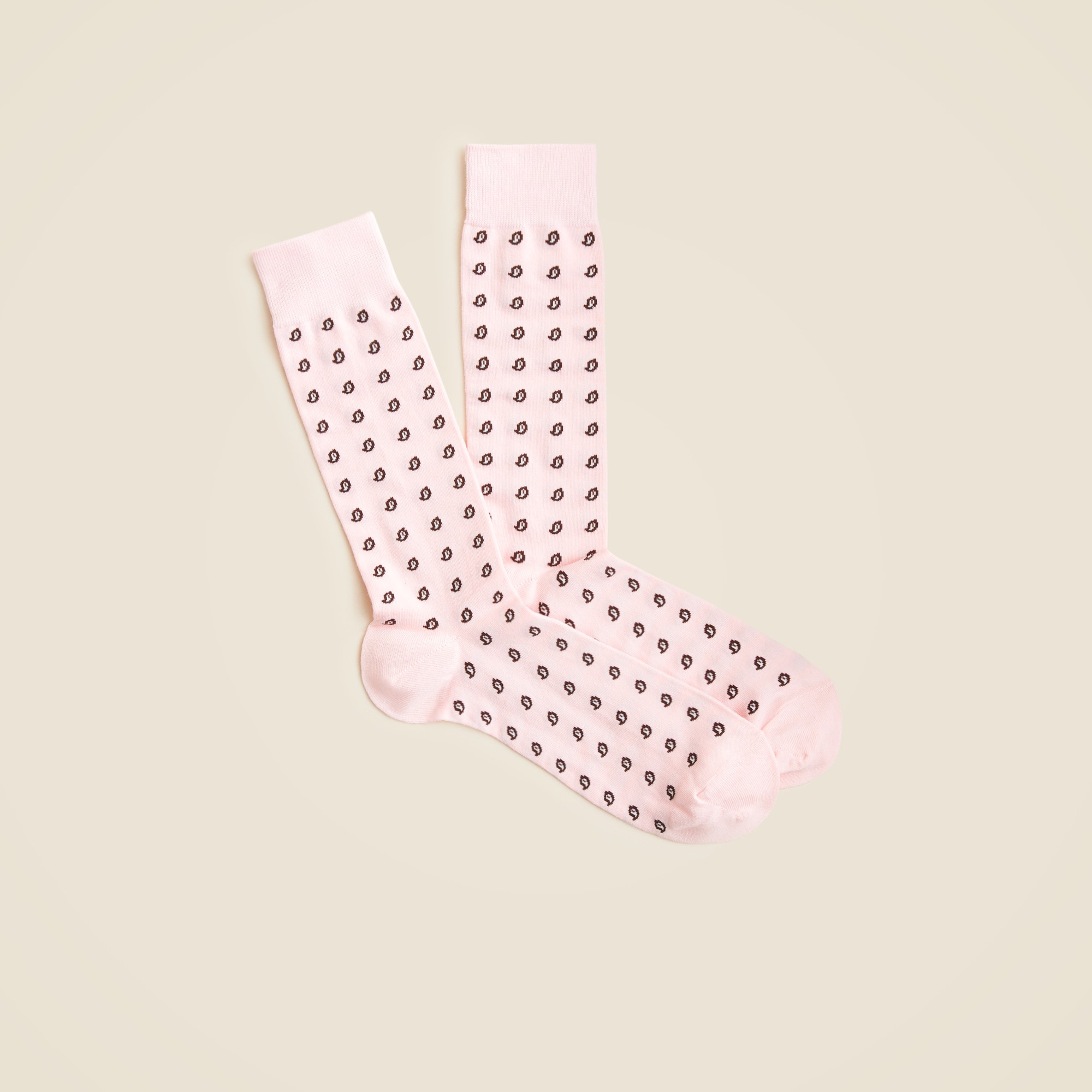 Paisley critter socks