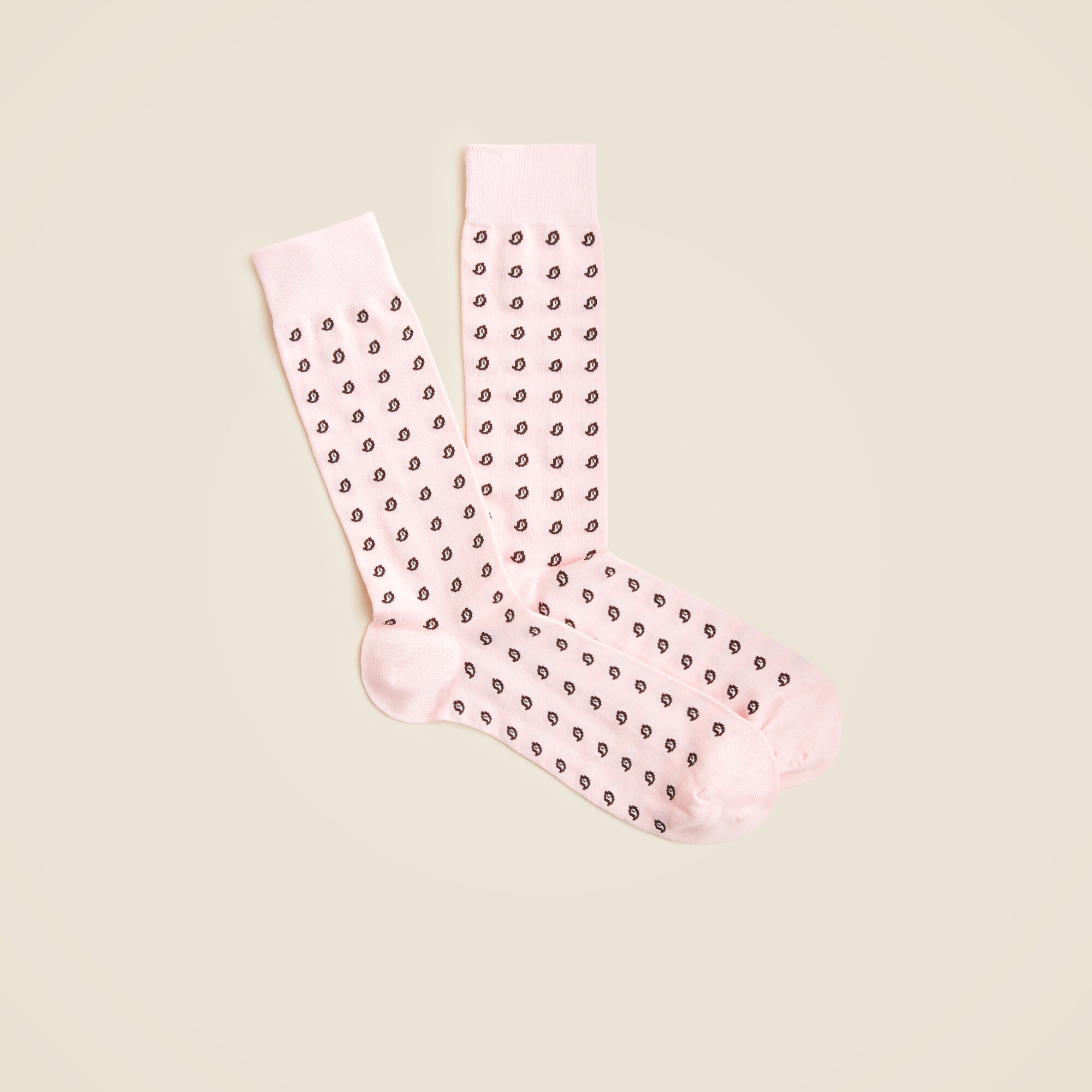  Paisley critter socks