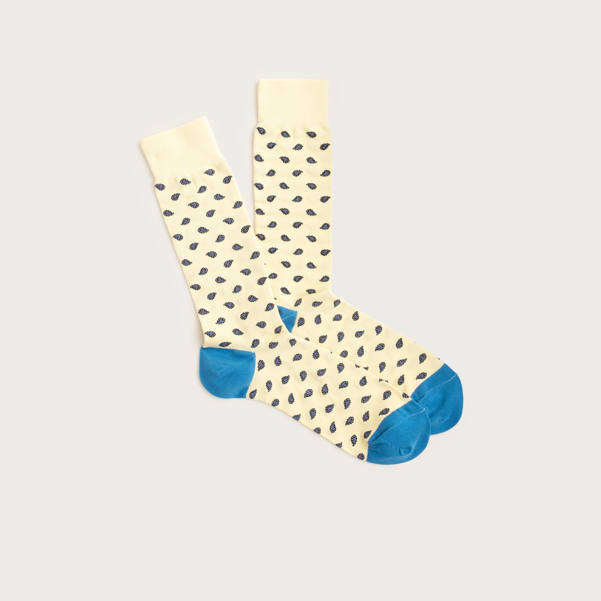  Paisley critter socks