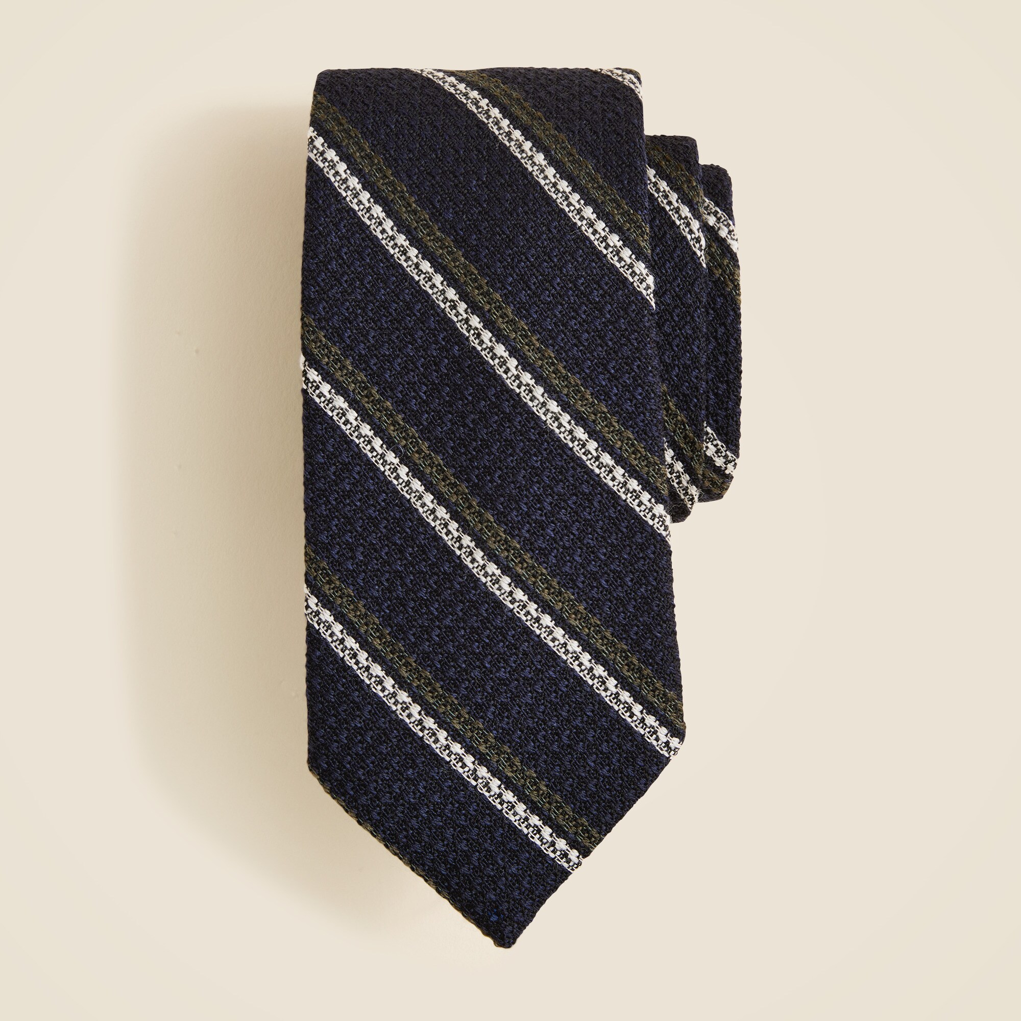  Italian wool tie in stripe