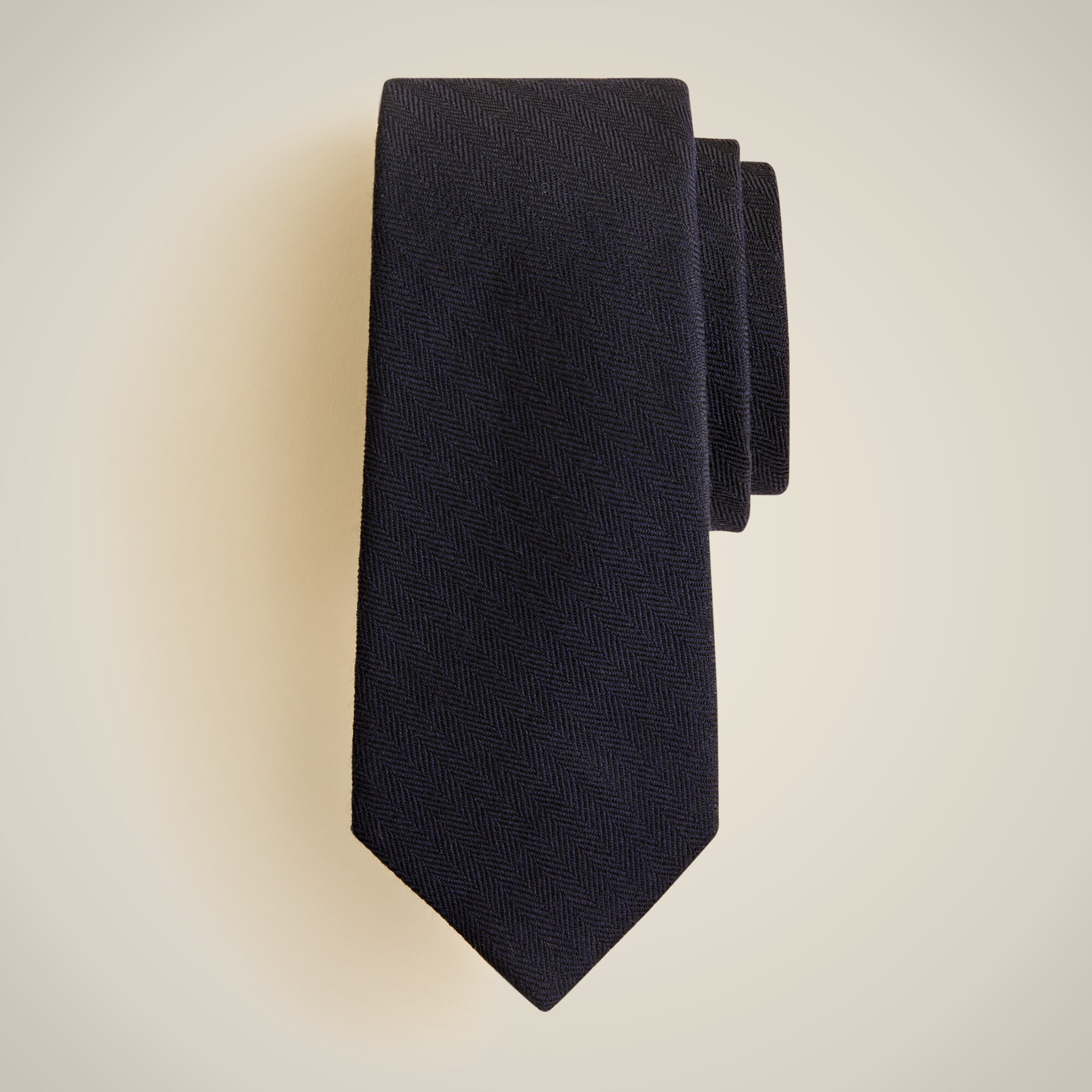 mens Italian wool twill tie