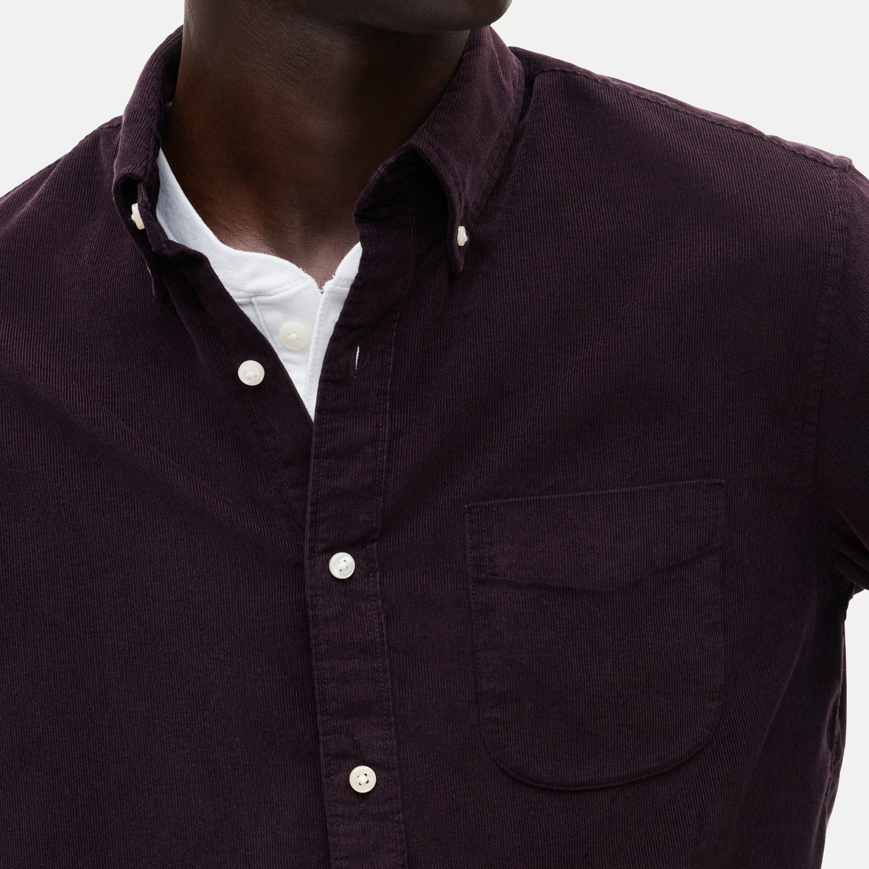 Fine-wale corduroy shirt - thumbnail 10