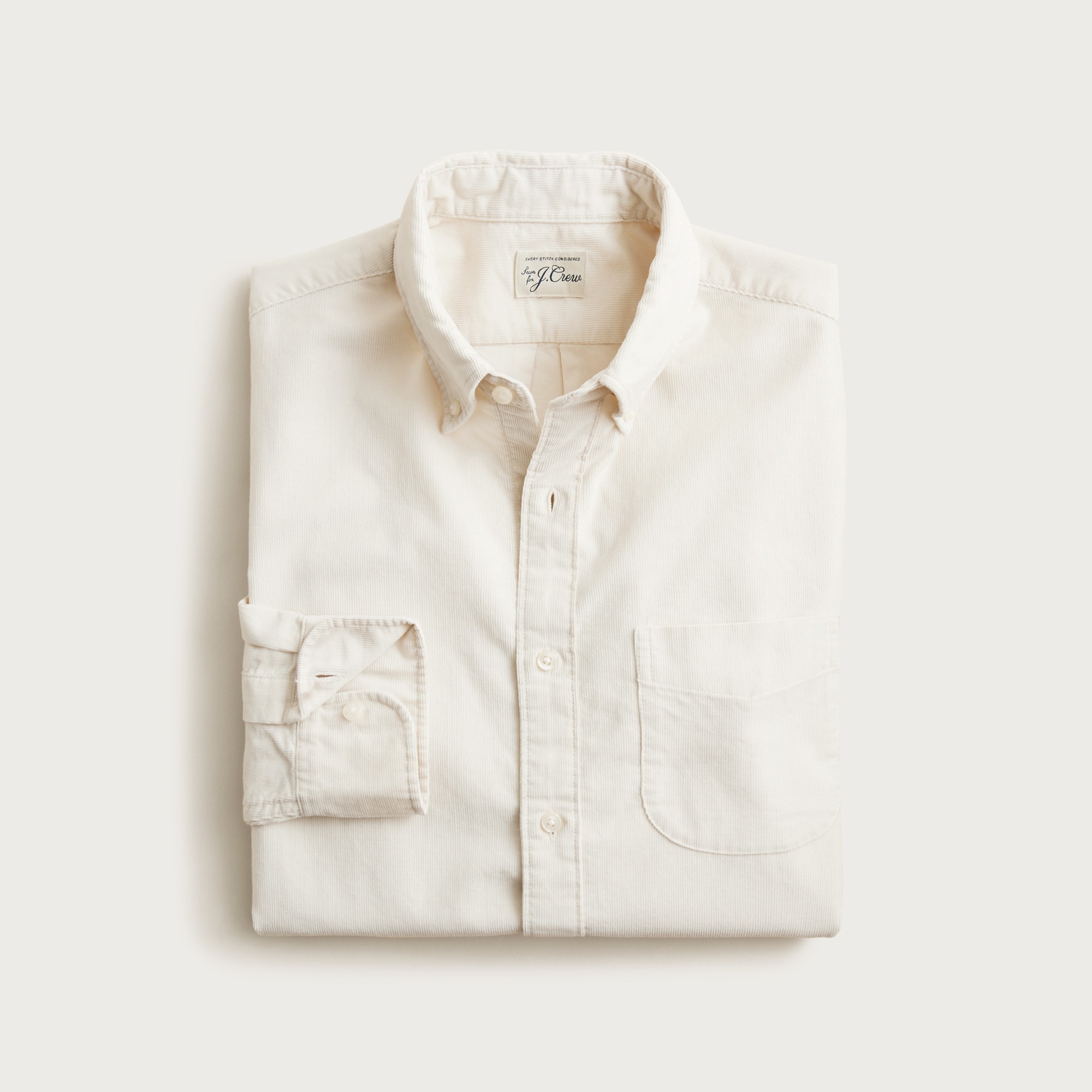  Fine-wale corduroy shirt