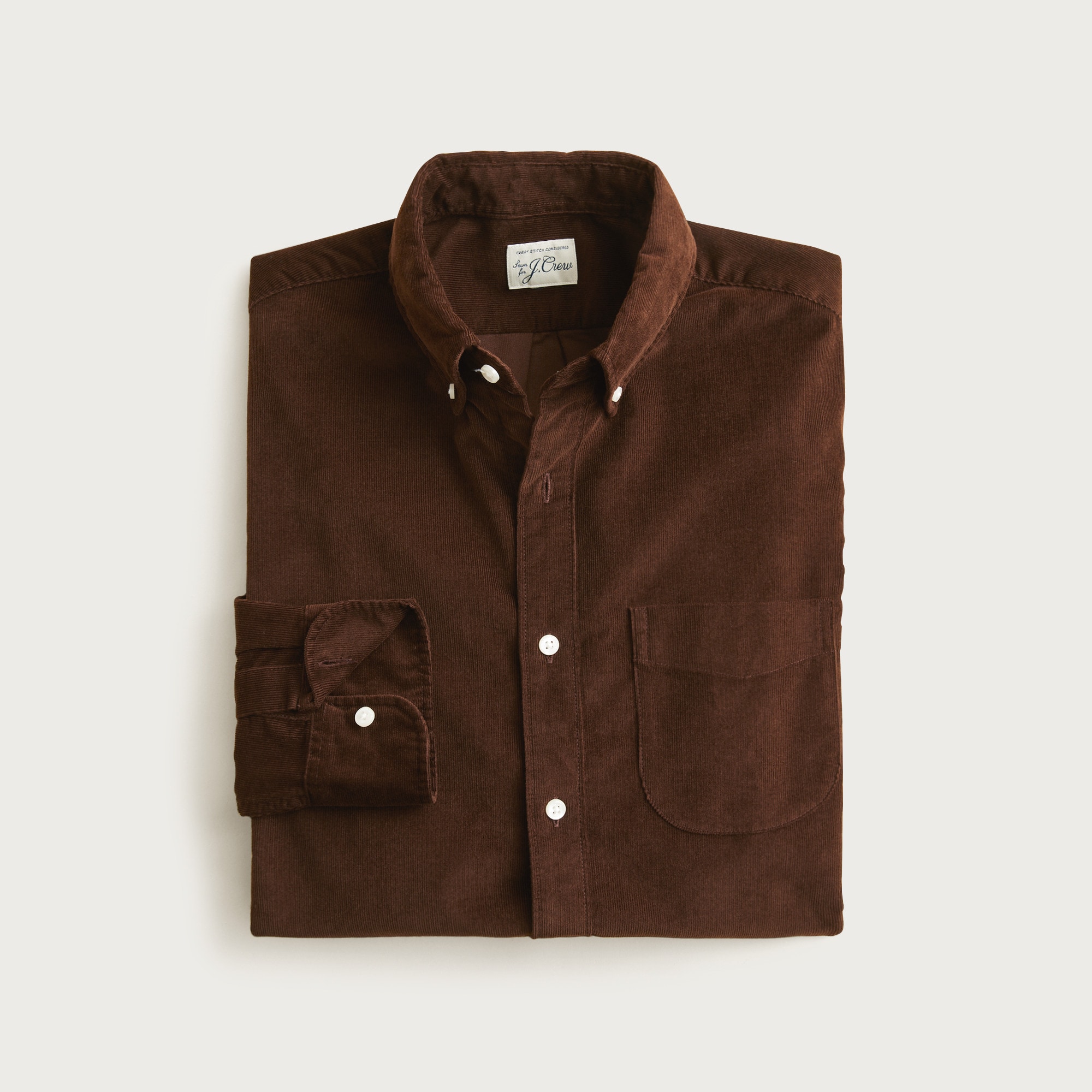  Fine-wale corduroy shirt
