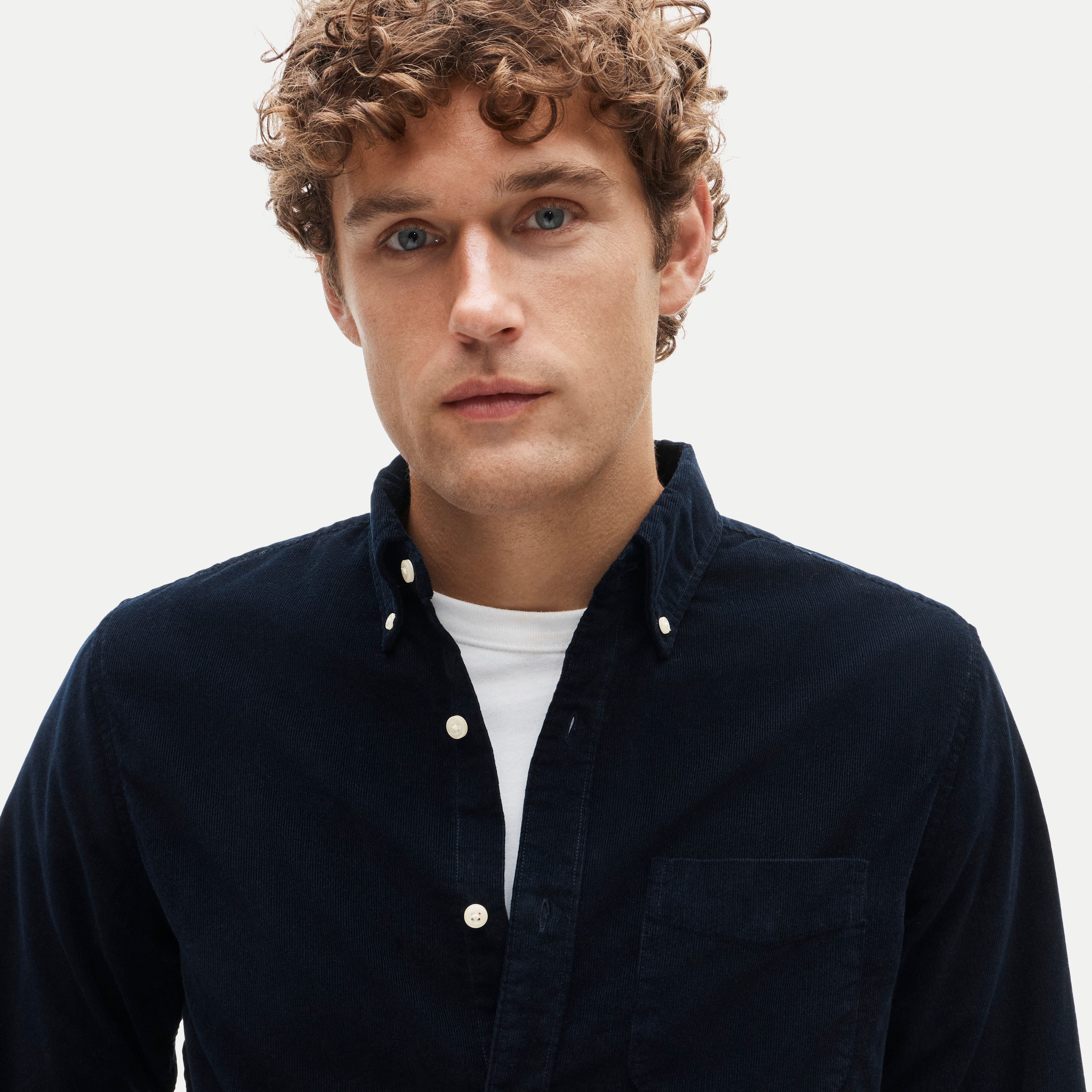 Fine-wale corduroy shirt - thumbnail 8