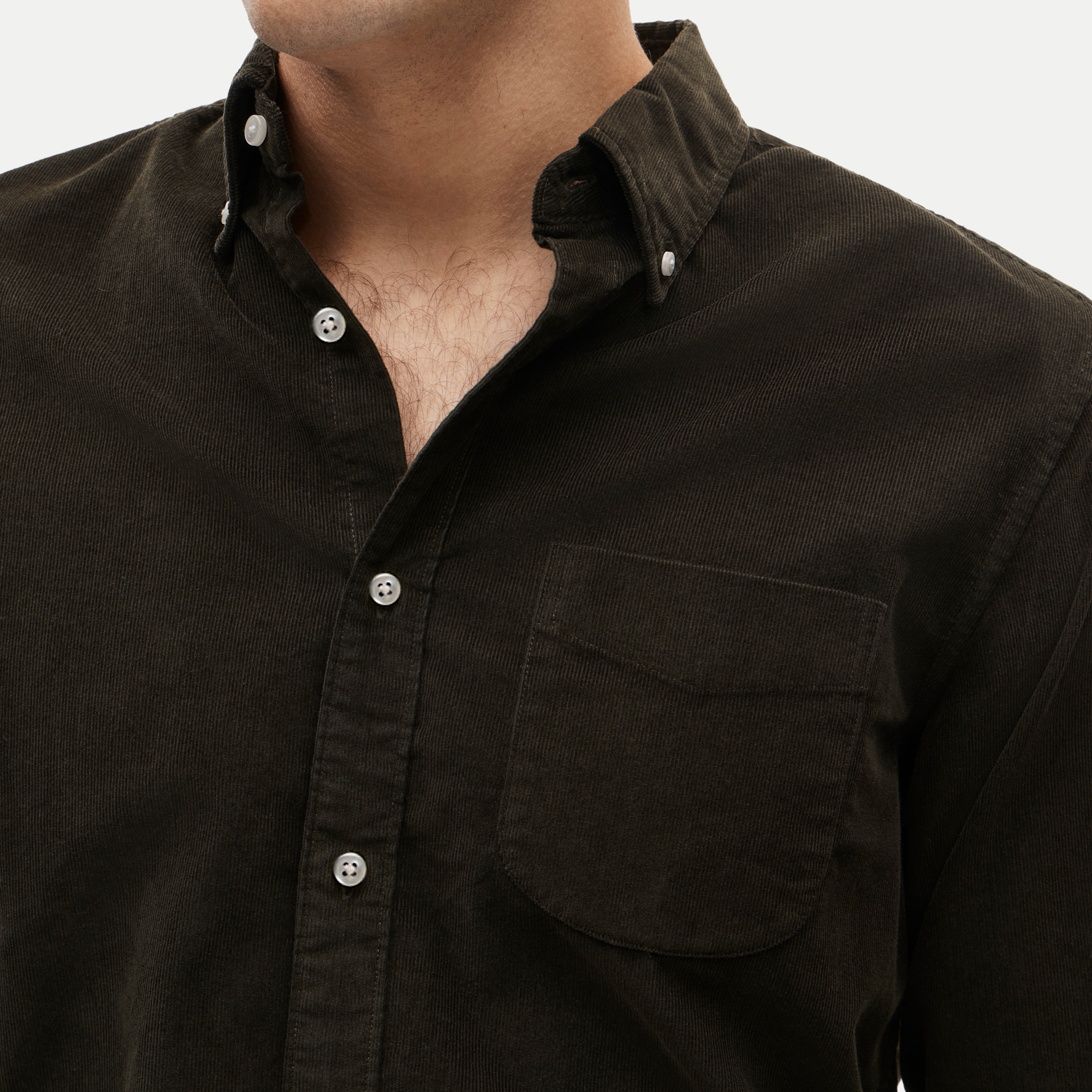 Fine-wale corduroy shirt - thumbnail 6