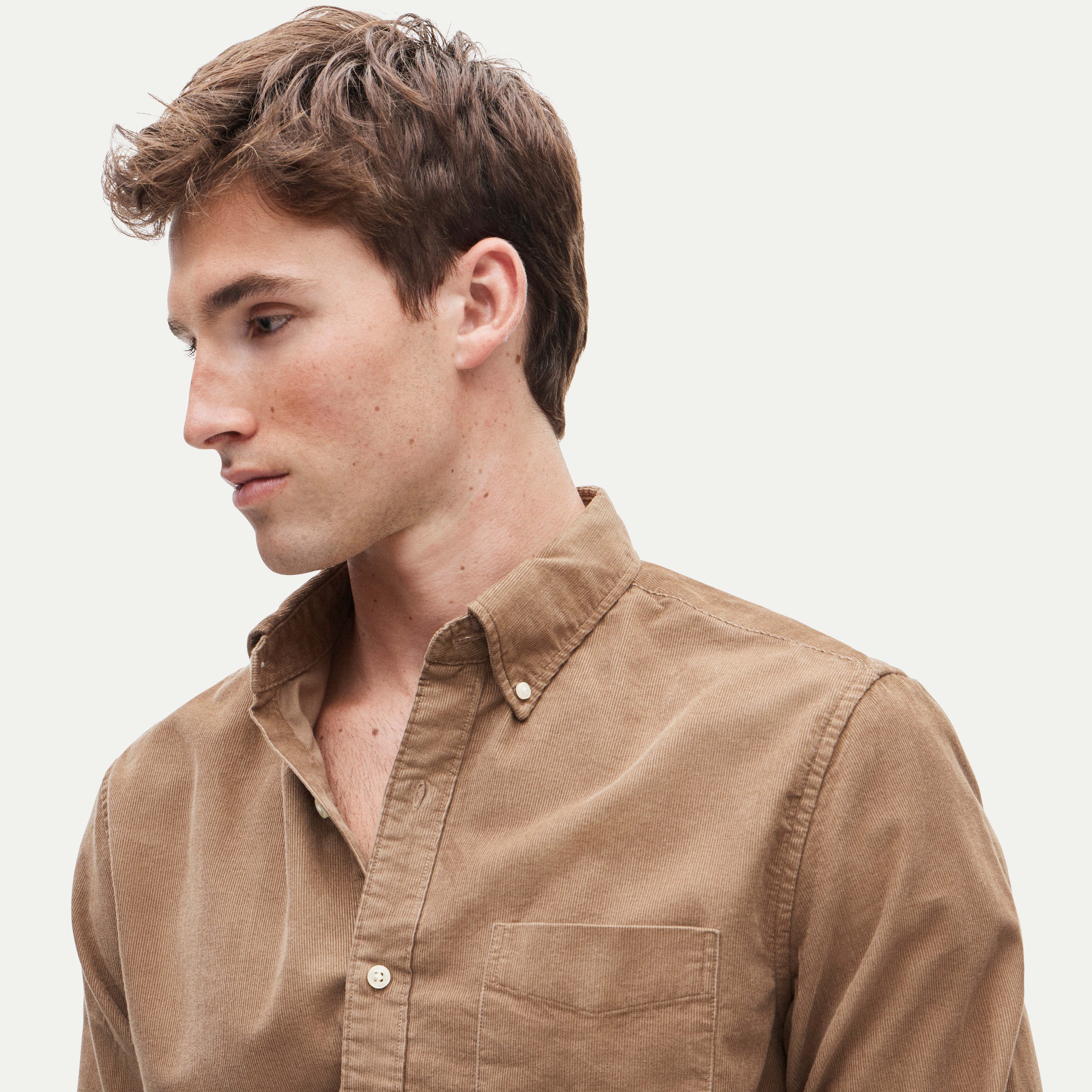 Fine-wale corduroy shirt - thumbnail 2