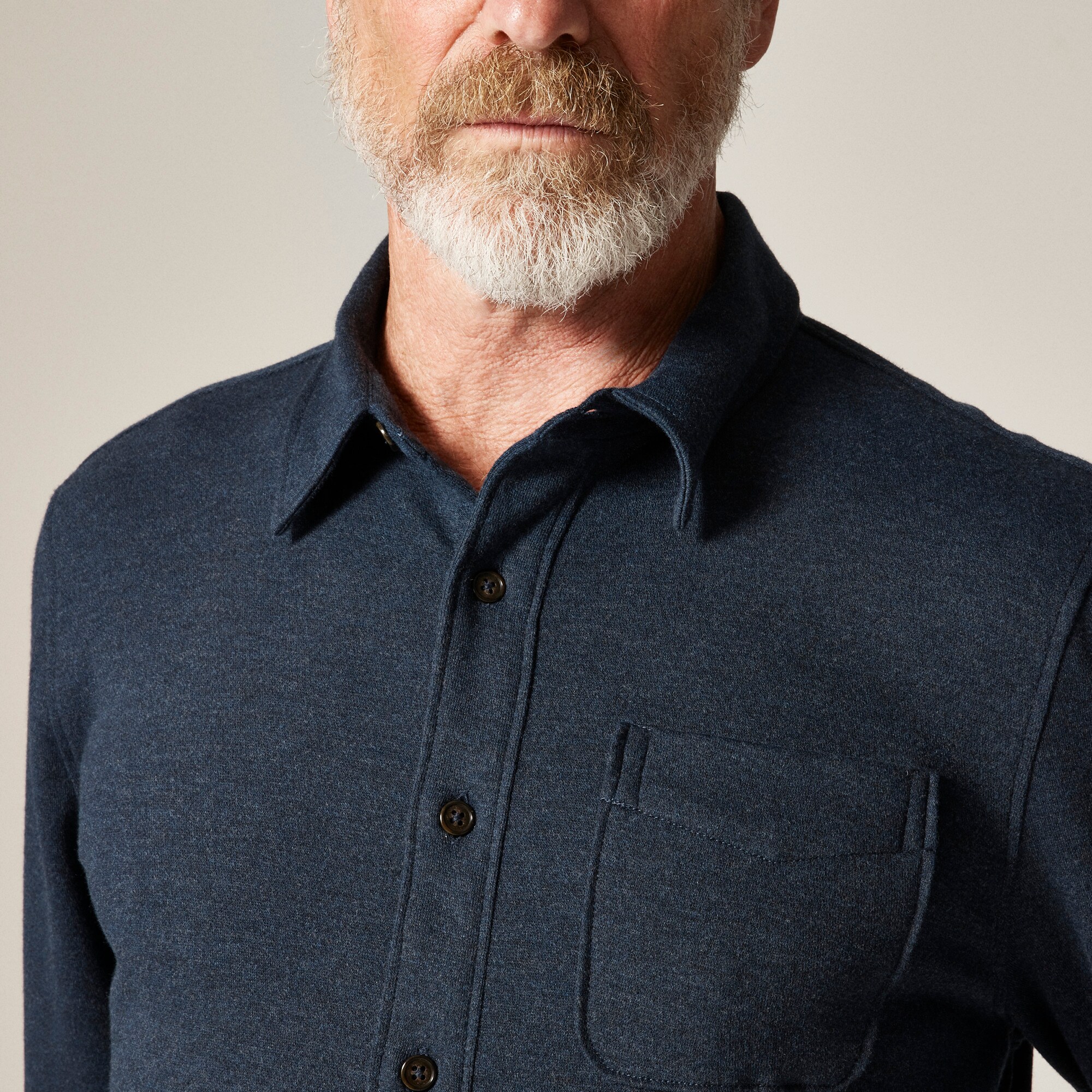 Lightweight Seaboard soft-knit shirt