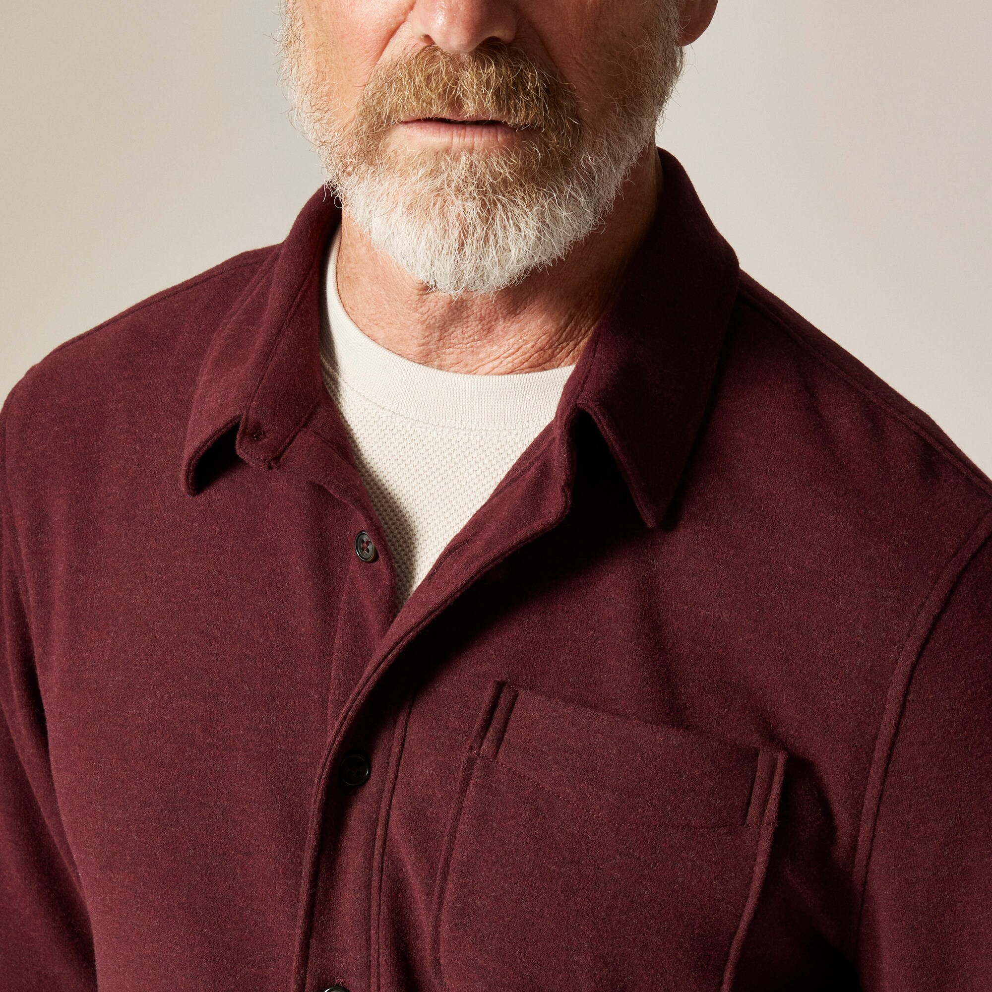 Lightweight Seaboard soft-knit shirt