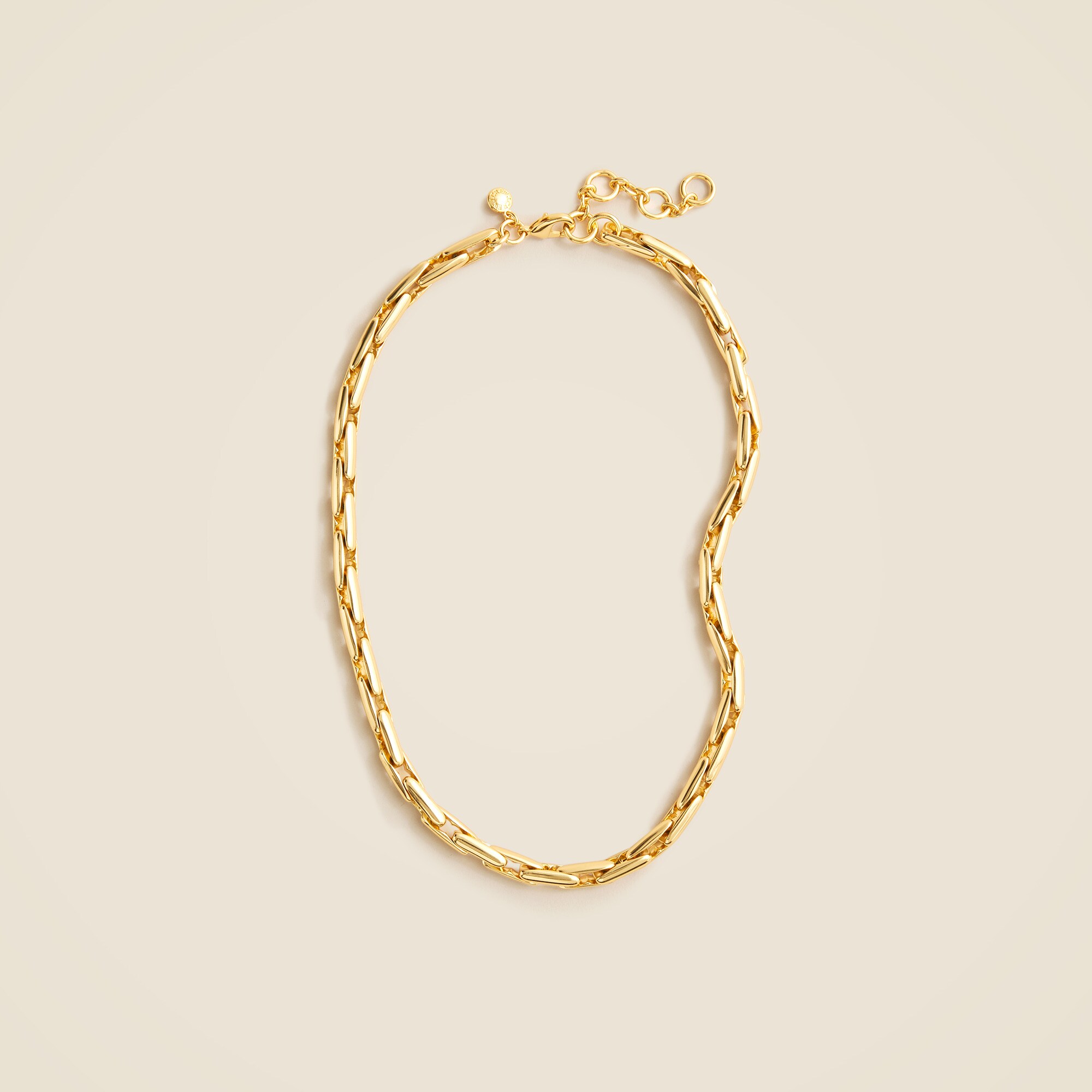 Rounded Link Chain Necklace For Women | J.Crew