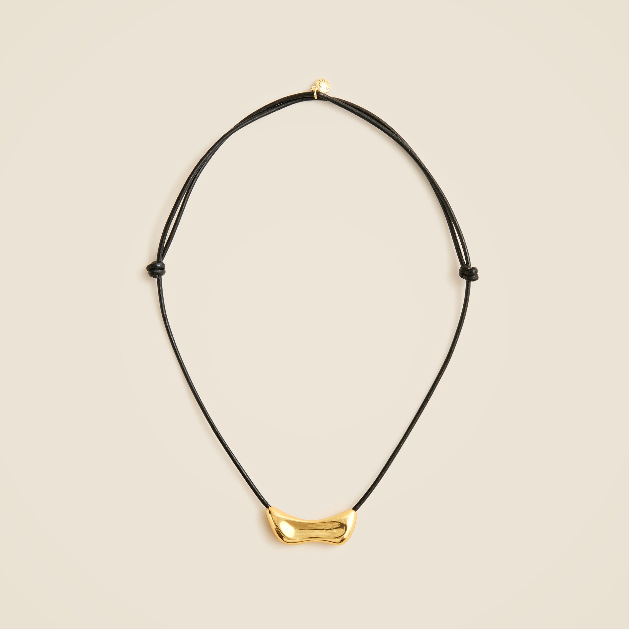 Leather Cord Pendant Necklace For Women | J.Crew