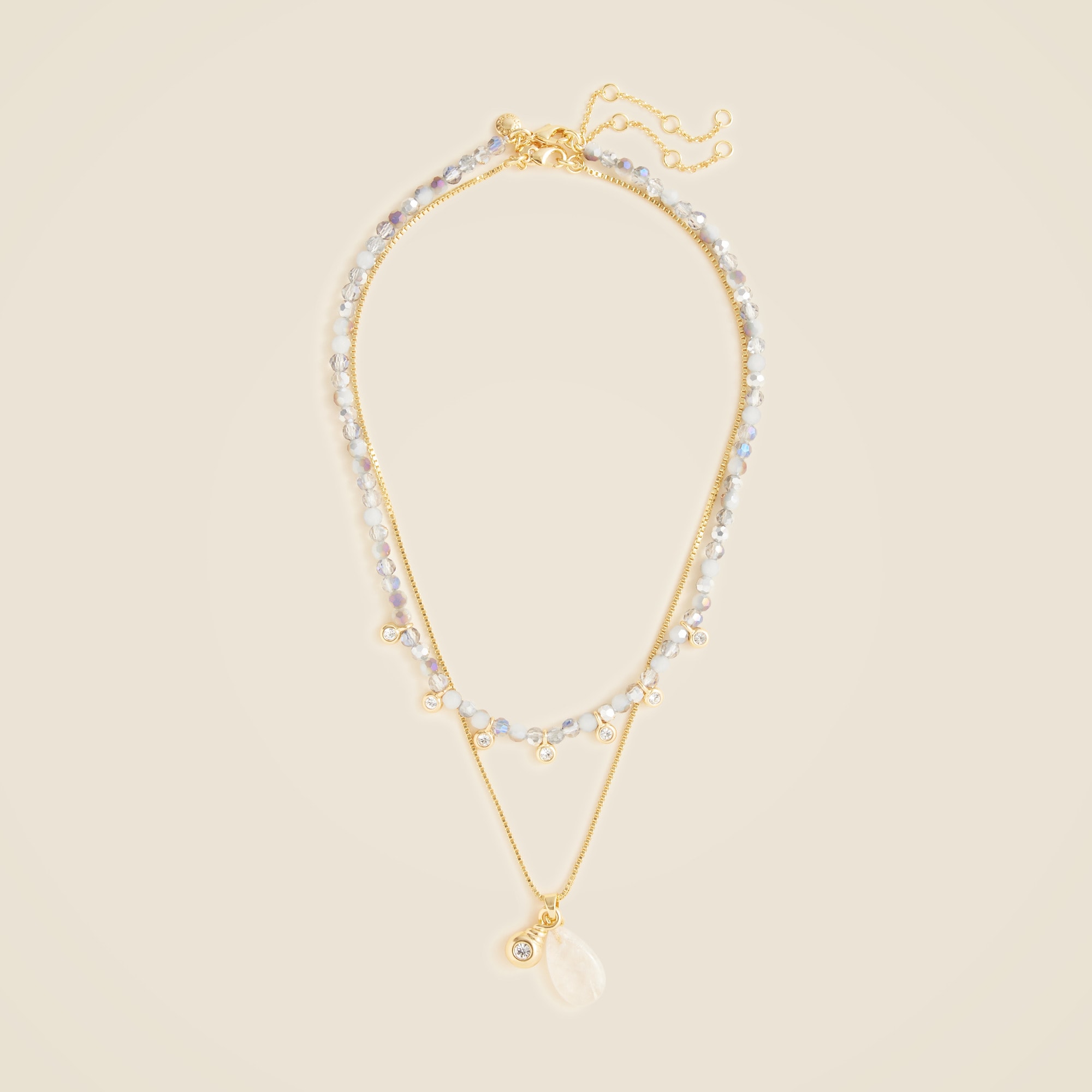 Crystal And Stone Necklaces Set For Women | J.Crew