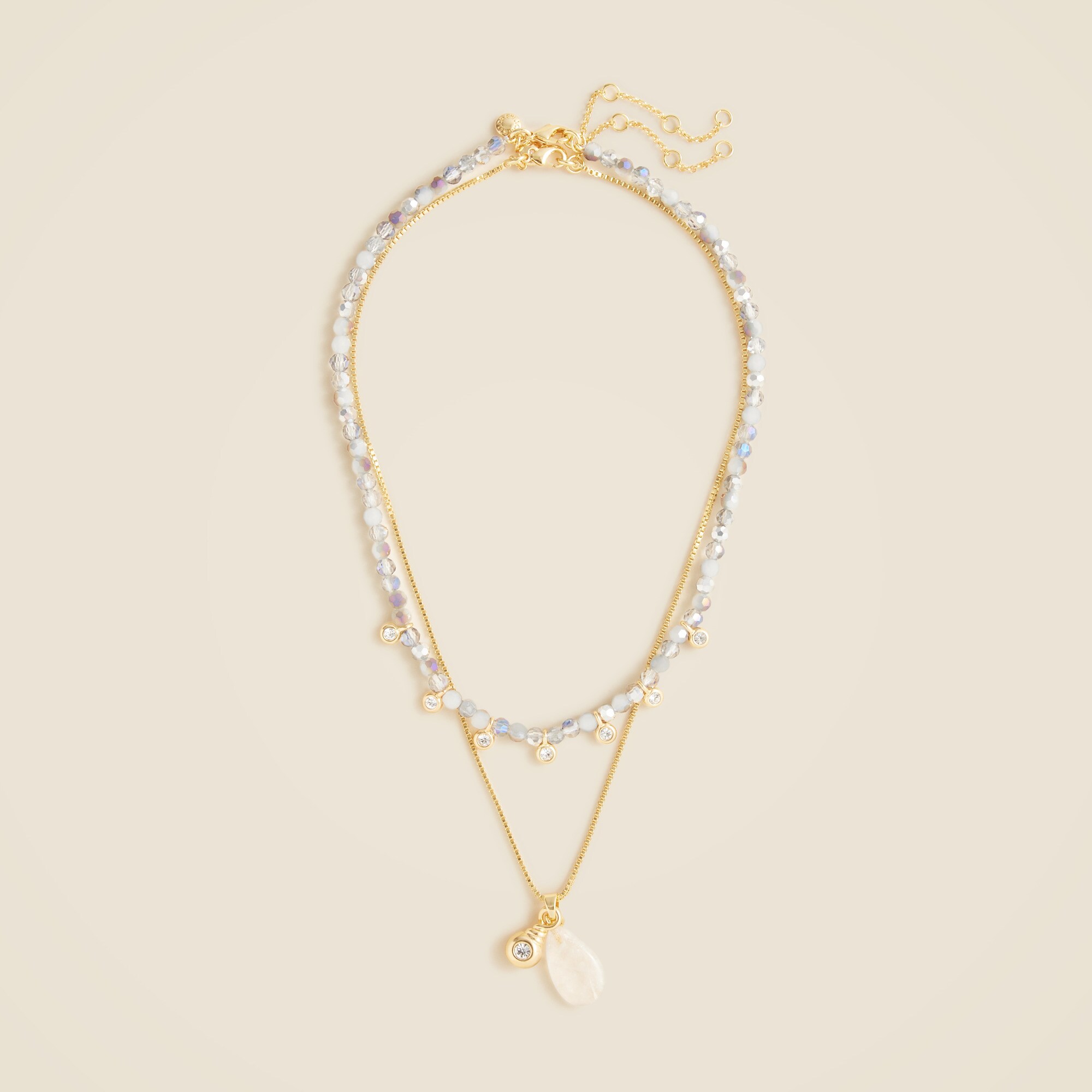 Crystal And Stone Necklaces Set For Women | J.Crew