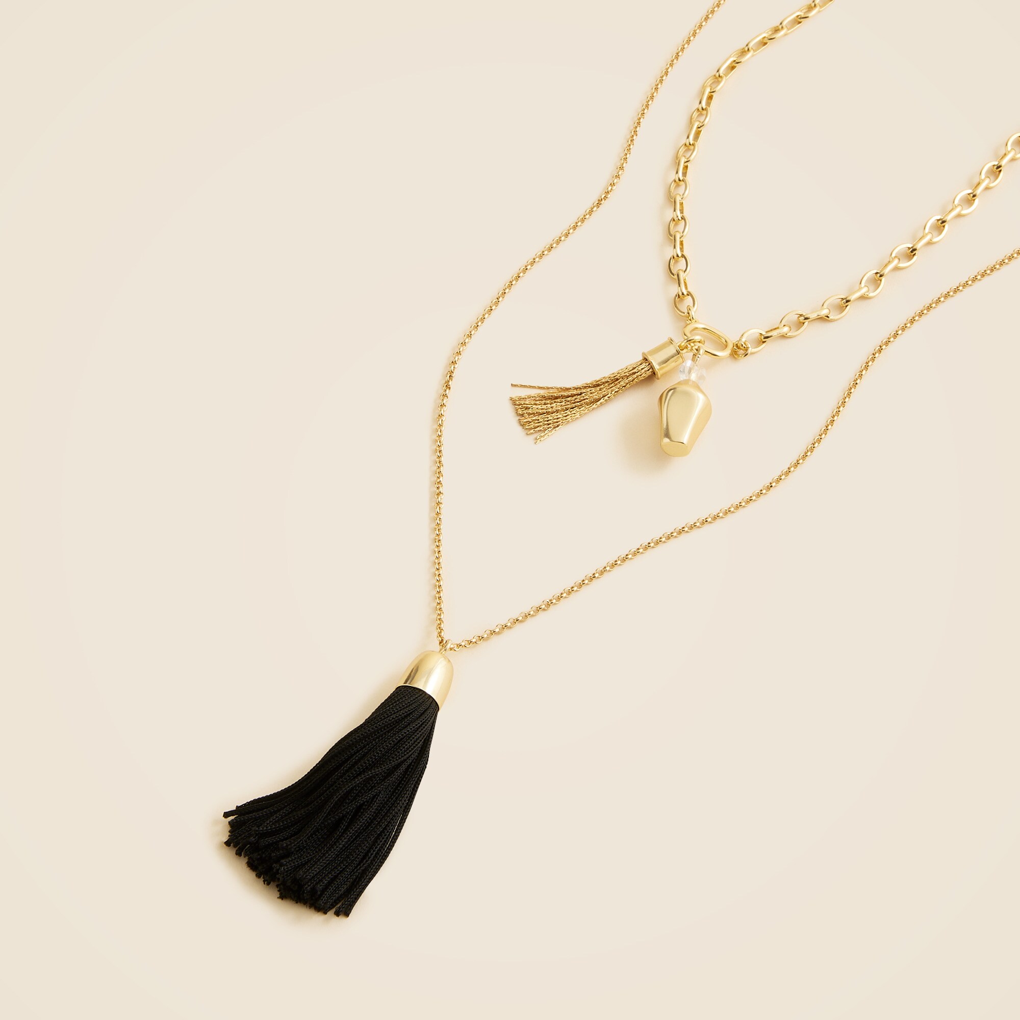 Tassel Necklaces Set-of-two For Women | J.Crew