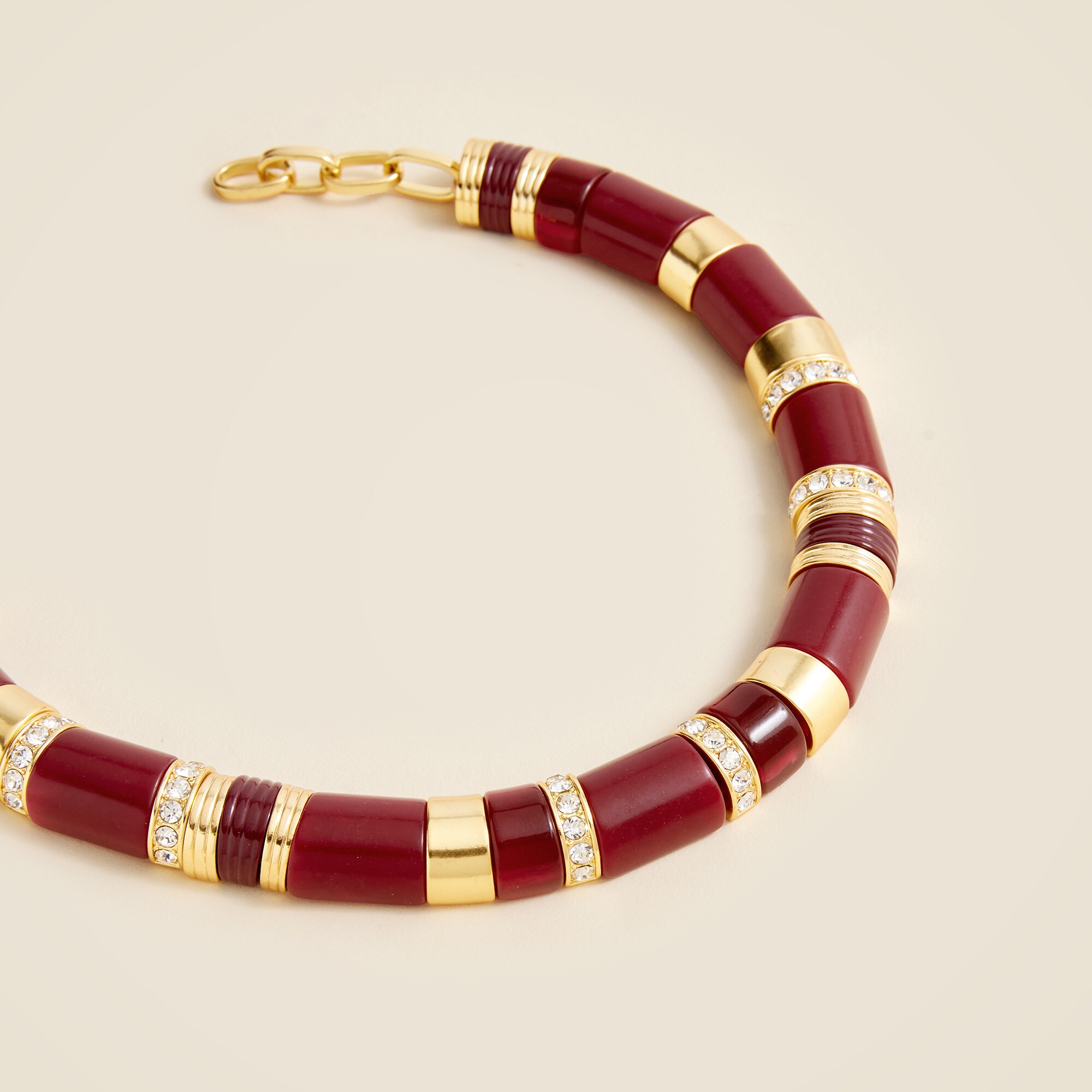 Handcut stone necklace