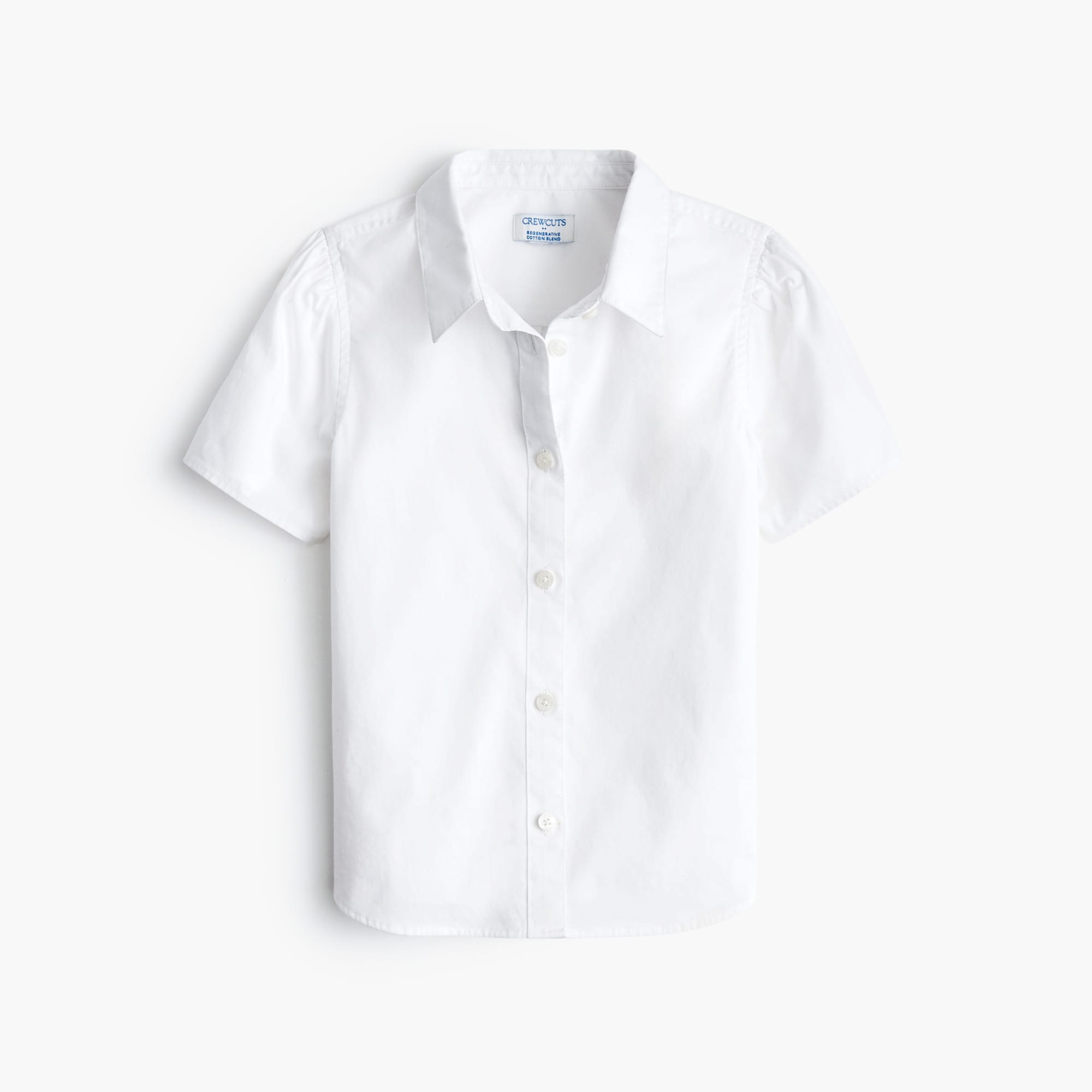 girls Girls' classic button-up shirt