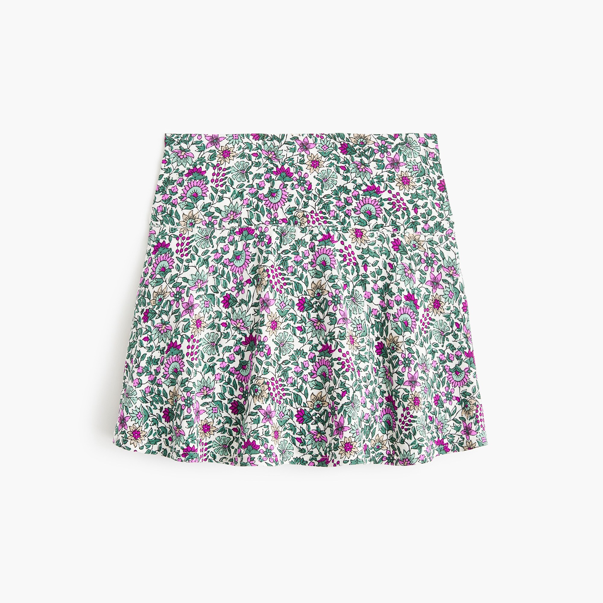 girls' floral skort for girls