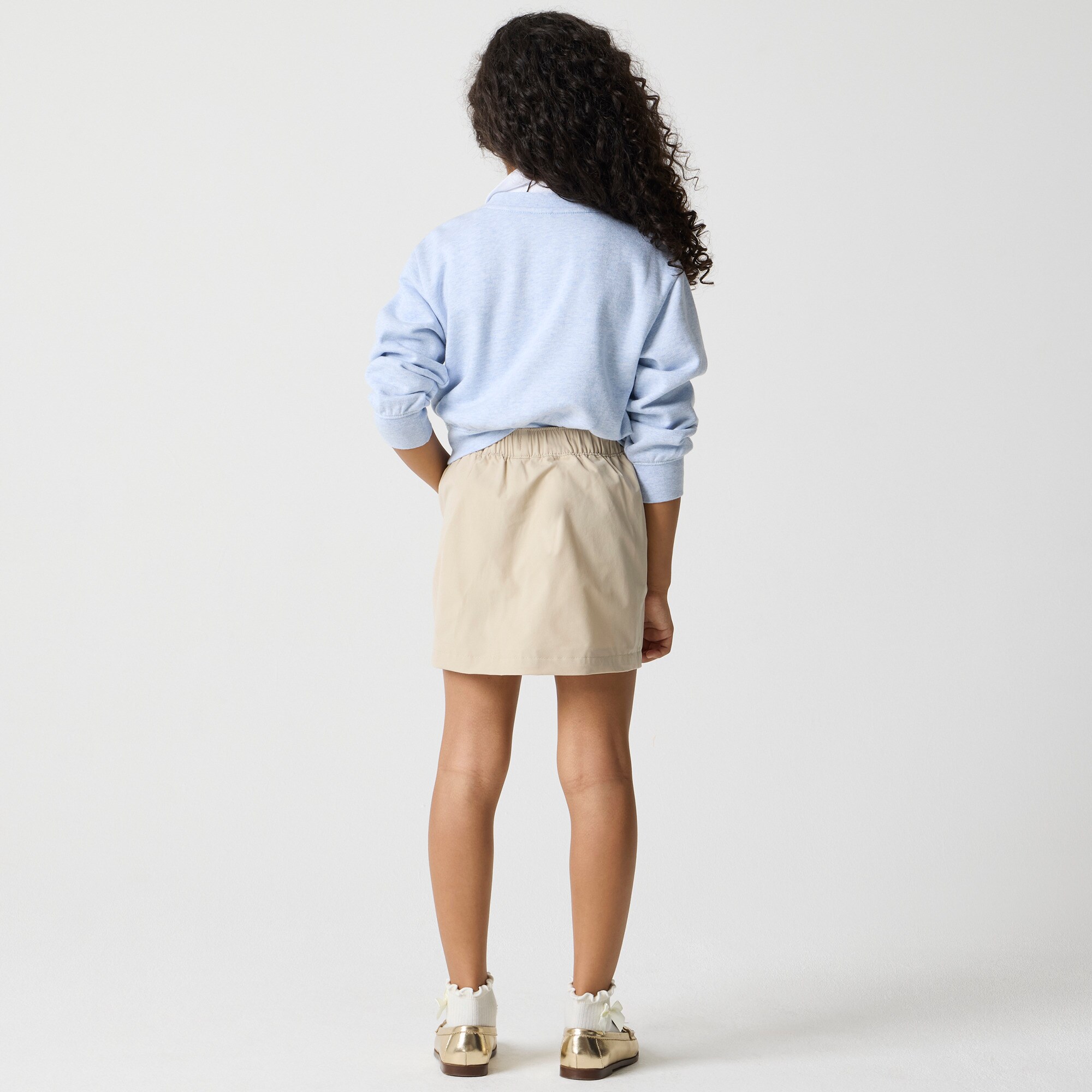 Girls' uniform tech skort