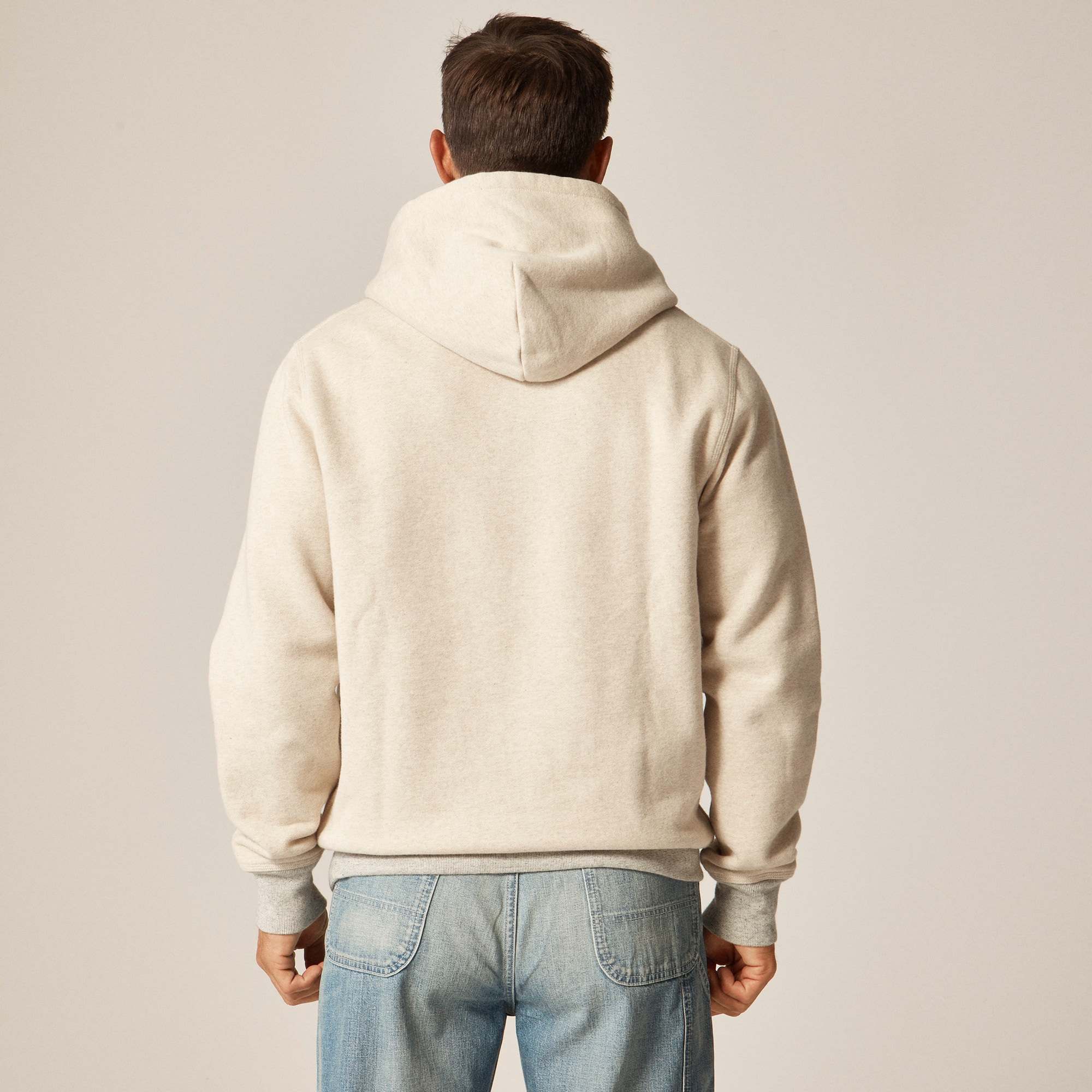 Wallace & Barnes Heritage Fleece Pullover Hoodie For Men | J.Crew