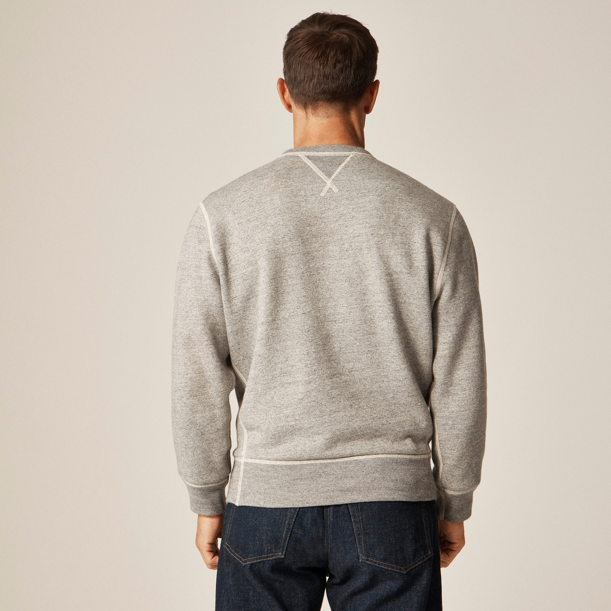 Wallace & Barnes heritage fleece sweatshirt