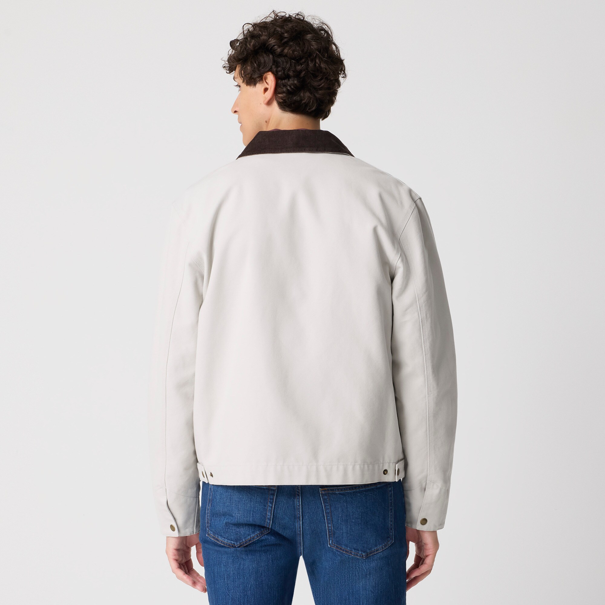 Canvas work jacket