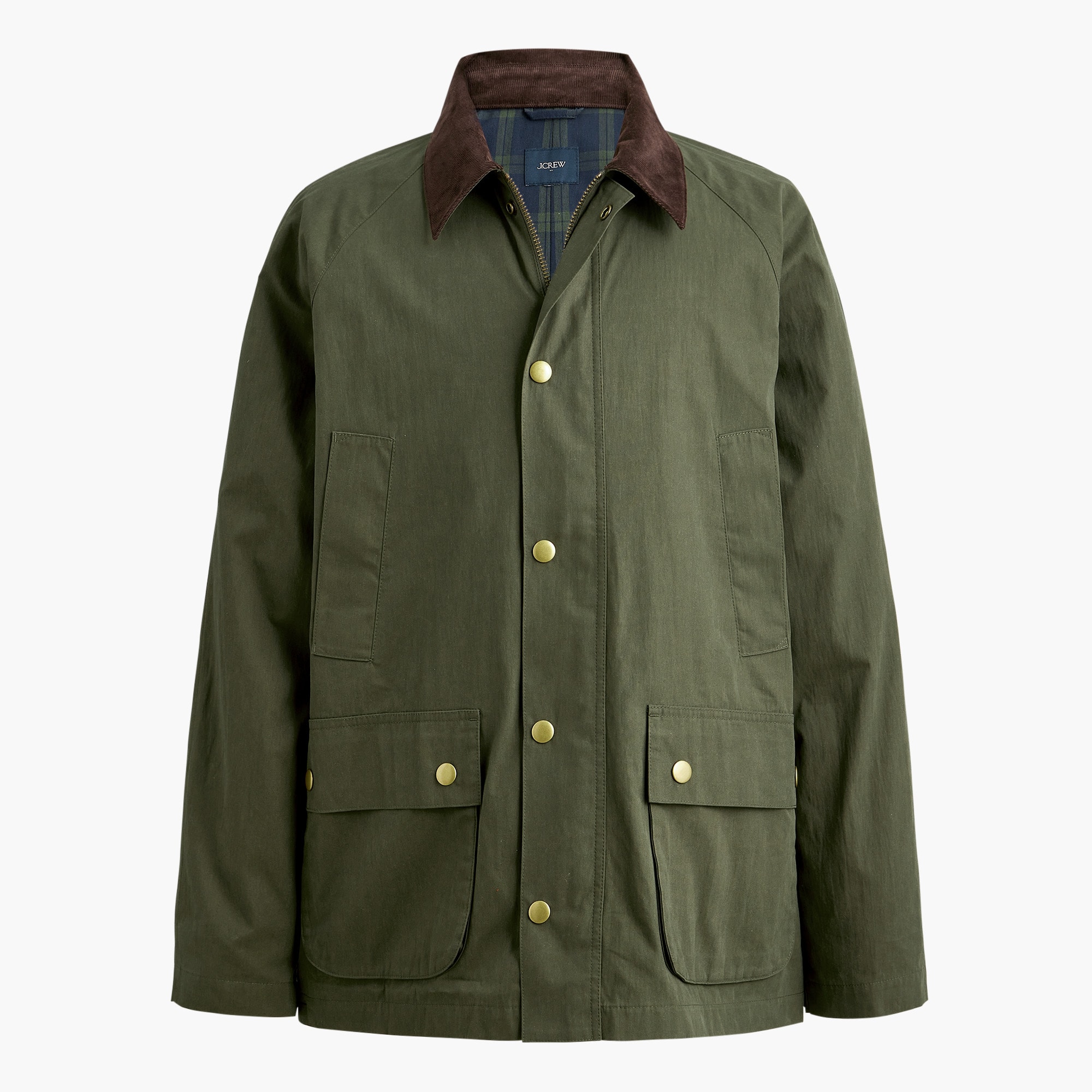 Cotton-blend field jacket