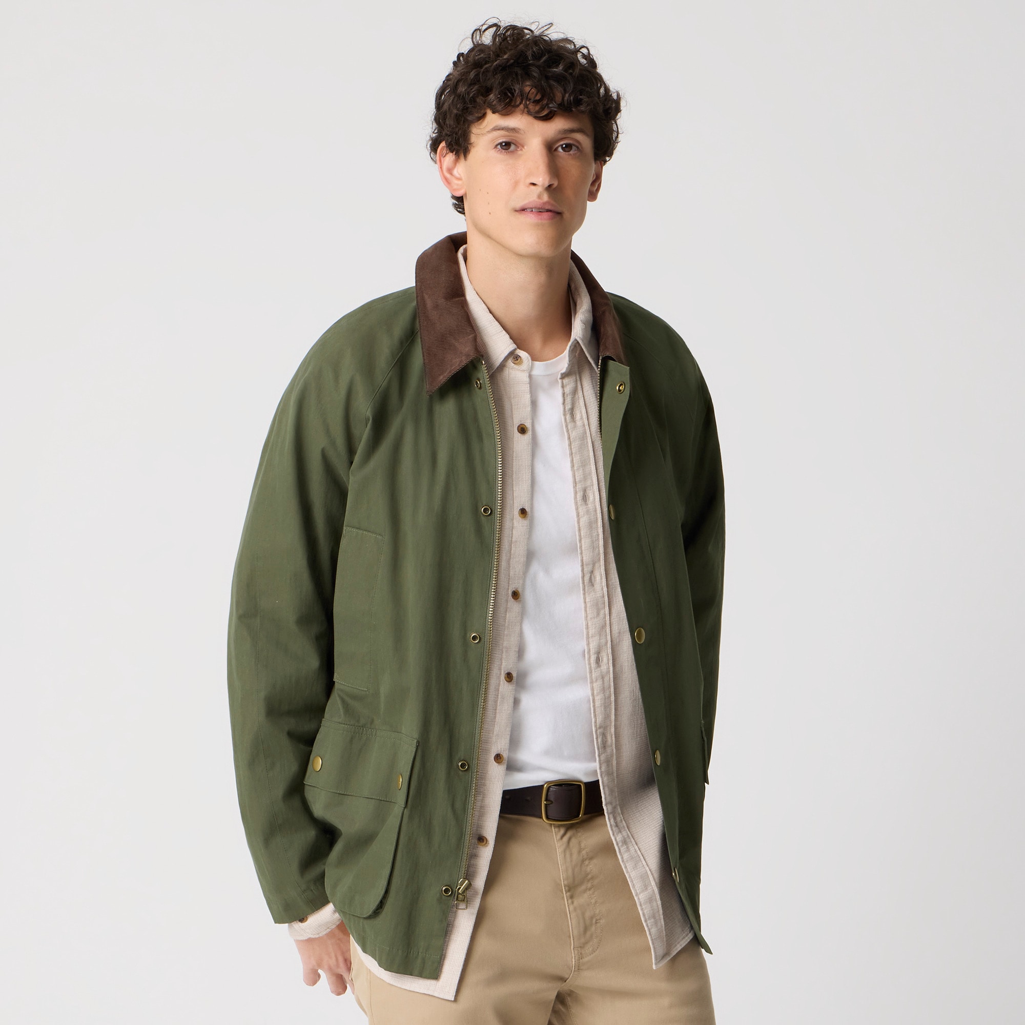 chomorist 　MHL.　COTTON JACKET Ⅱ Drawcord Jacket — Black – La Garçonne