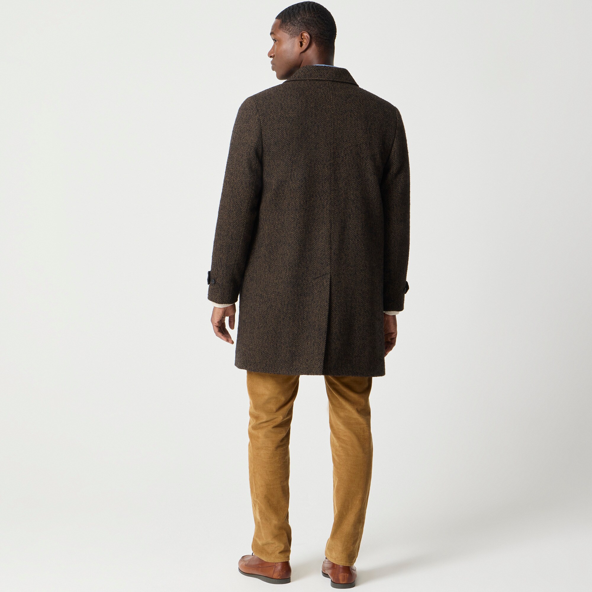 Wool-blend Overcoat For Men | Factory