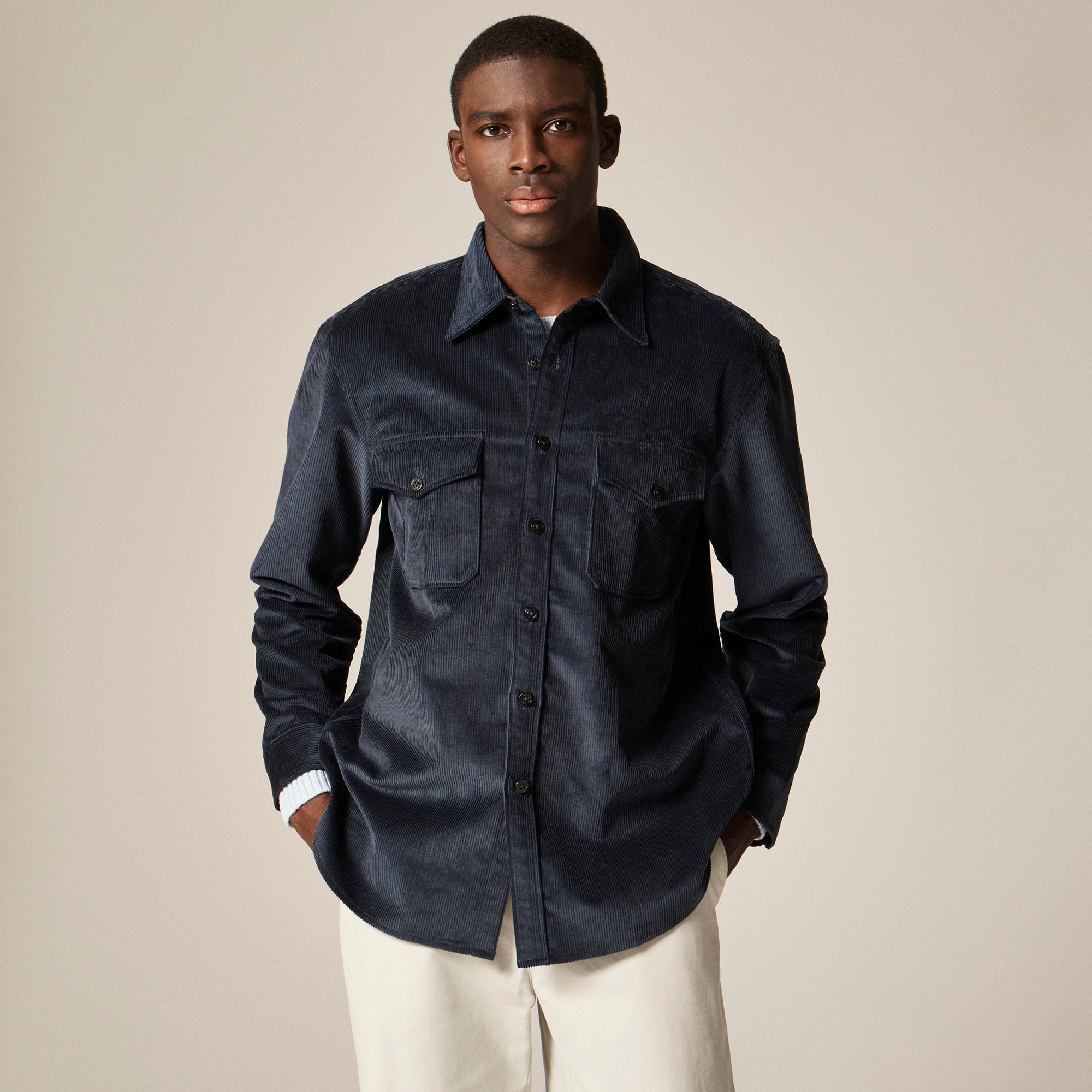 0*i様 [THE RERACS] CORDUROY CPO SHIRT THE RERACS Corduroy CPO（完売）│Ambiance