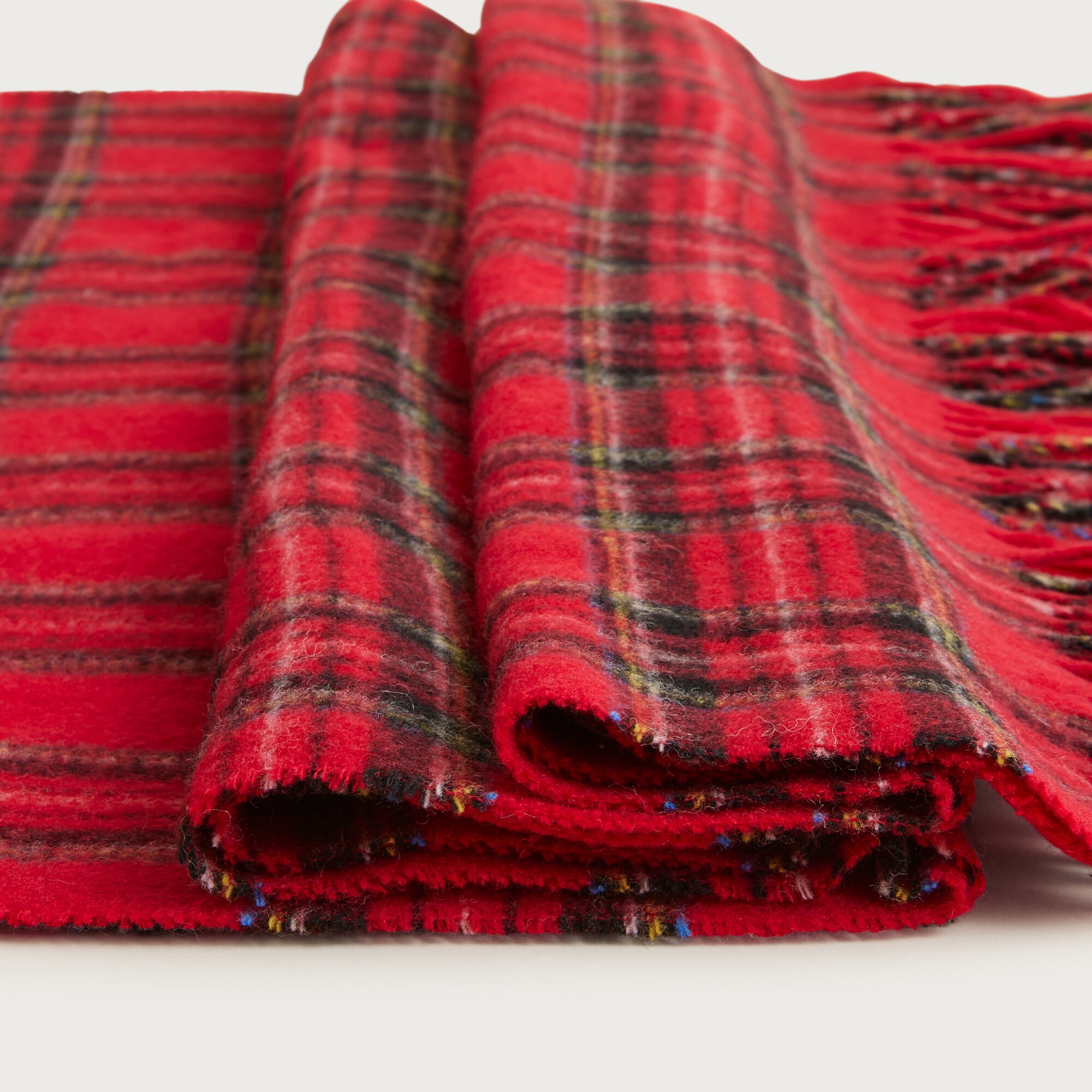 Alex Eagle X J.Crew wool scarf in plaid - thumbnail 2
