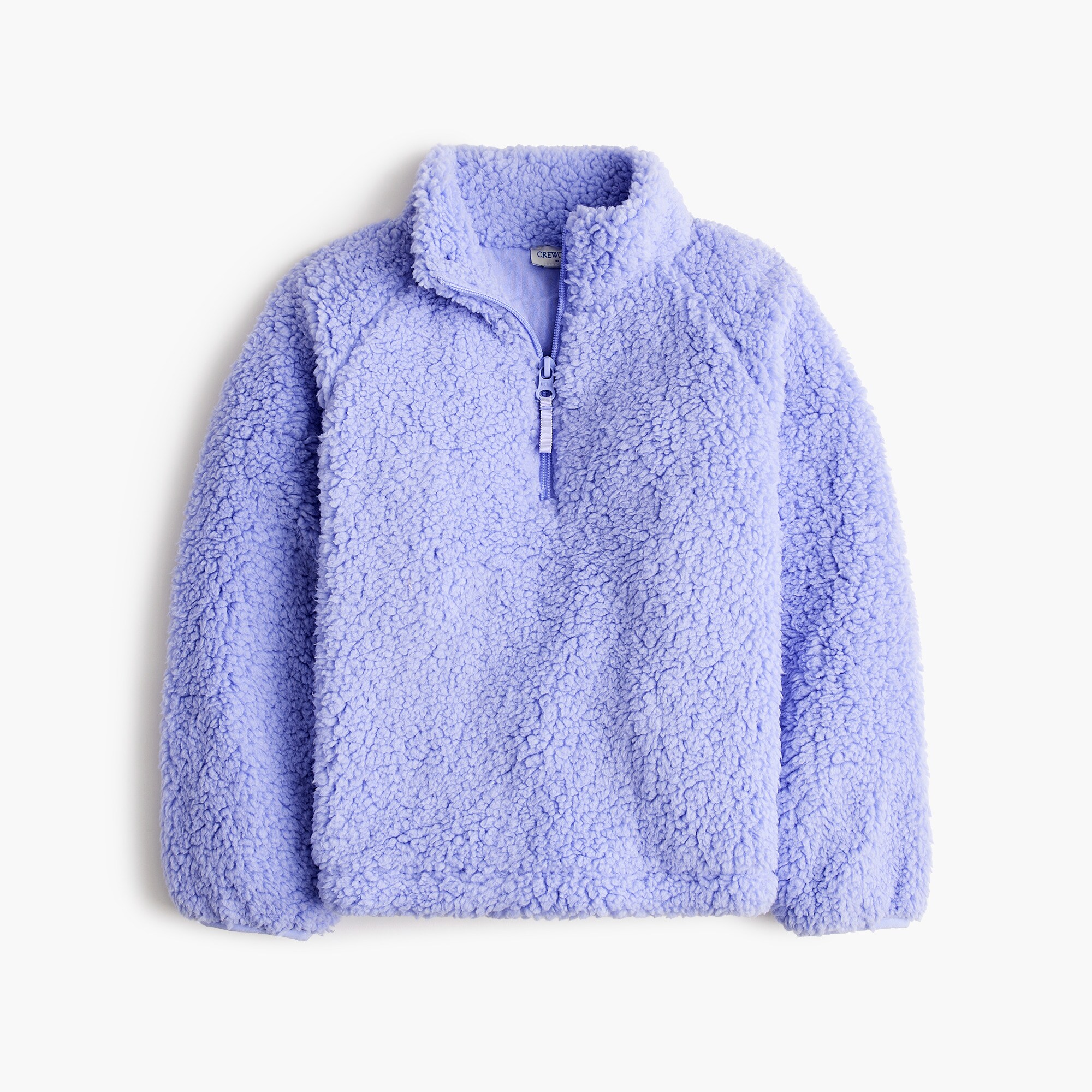  Girls' sherpa half-zip pullover