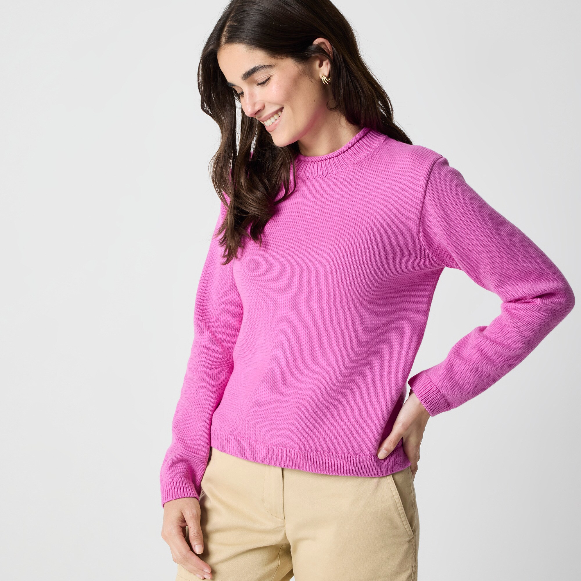 womens Classic mockneck sweater