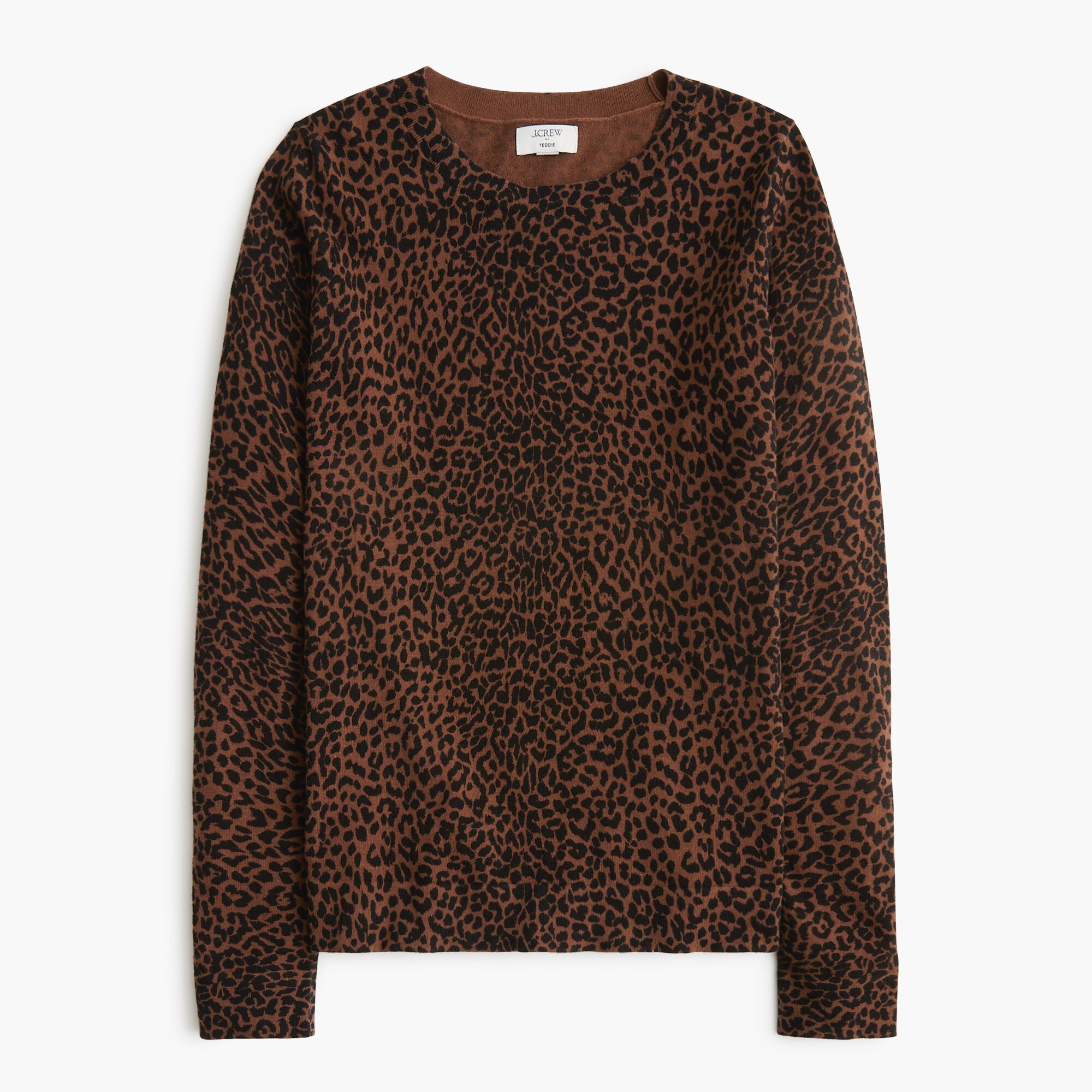 Leopard Teddie sweater