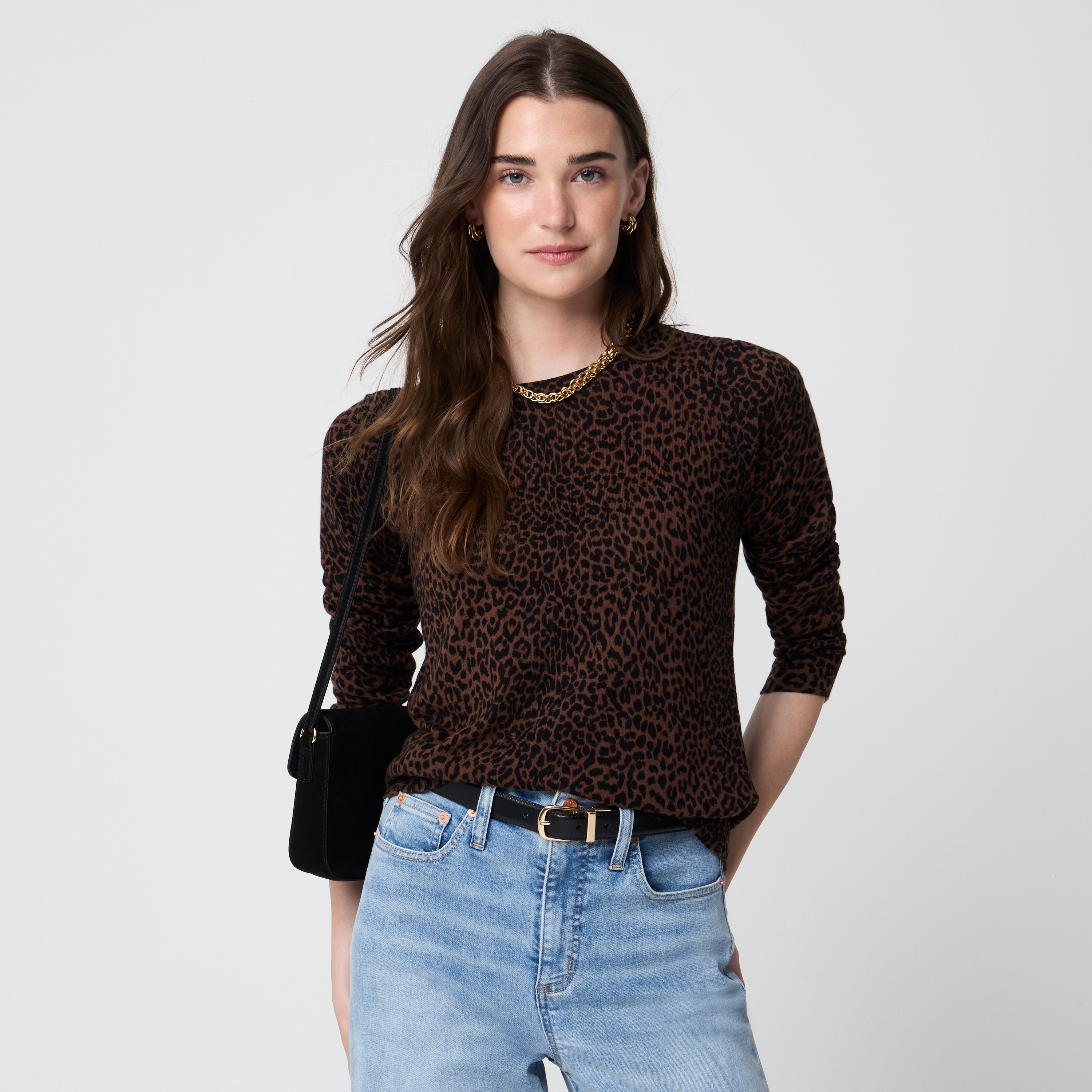 Leopard Teddie sweater