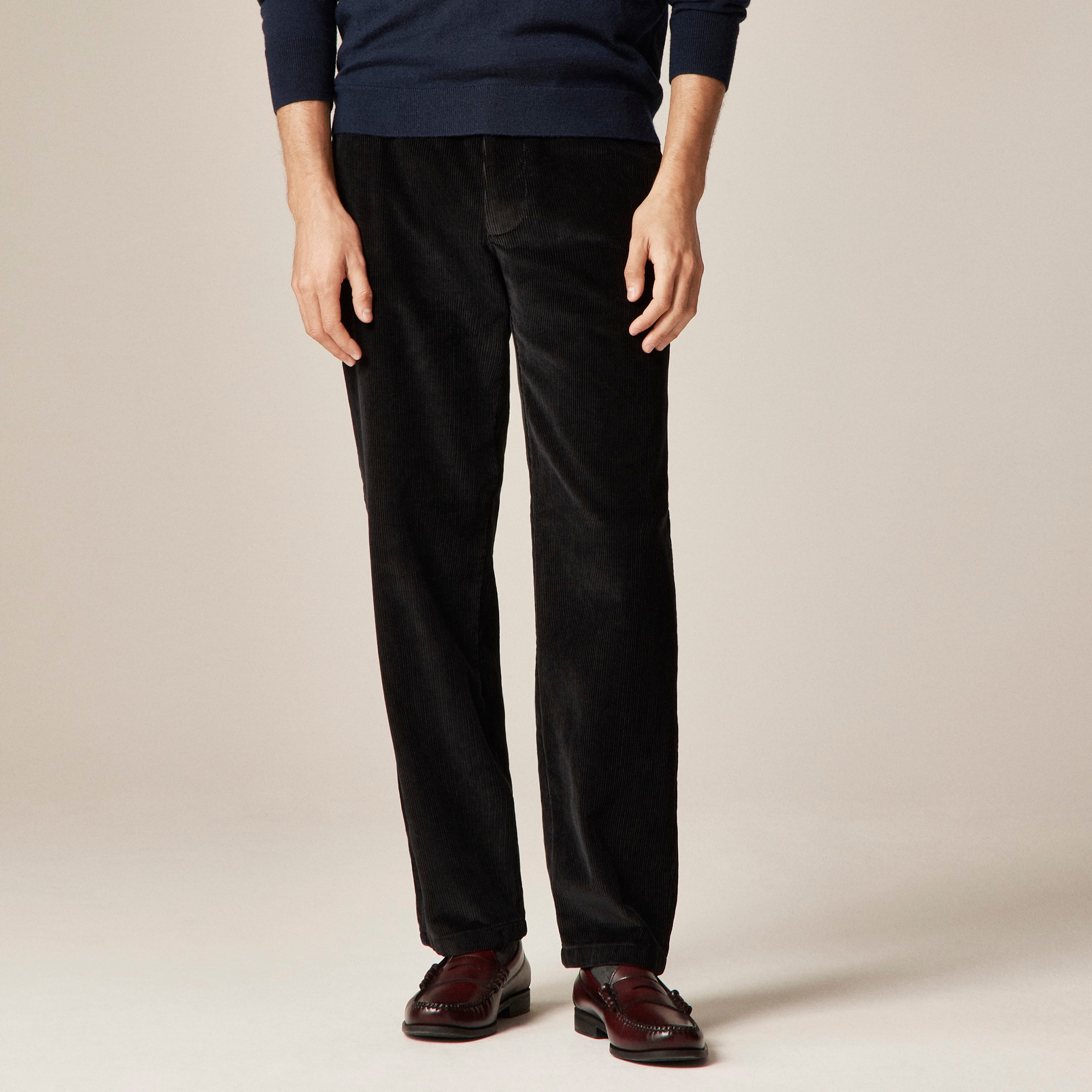 パンツ everyone corduroy trousers (BLACK) 25AW Classic 10-wale Corduroy Pant For Men | J.Crew