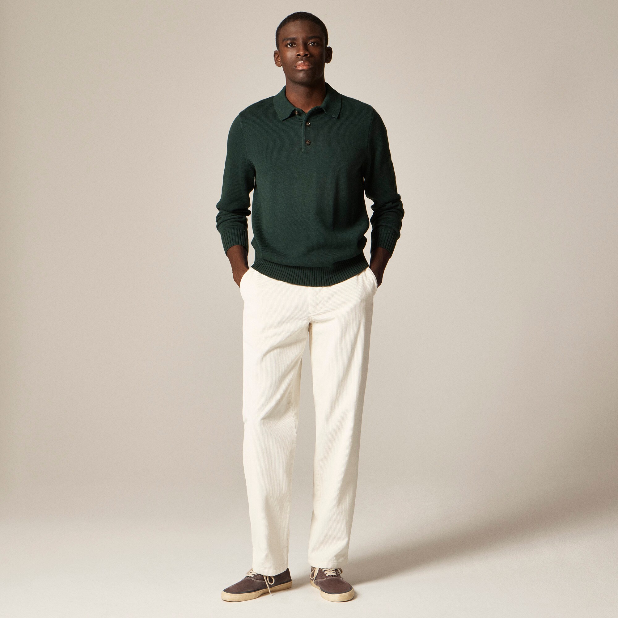 Classic-fit 10-wale Corduroy Trouser For Men | J.Crew