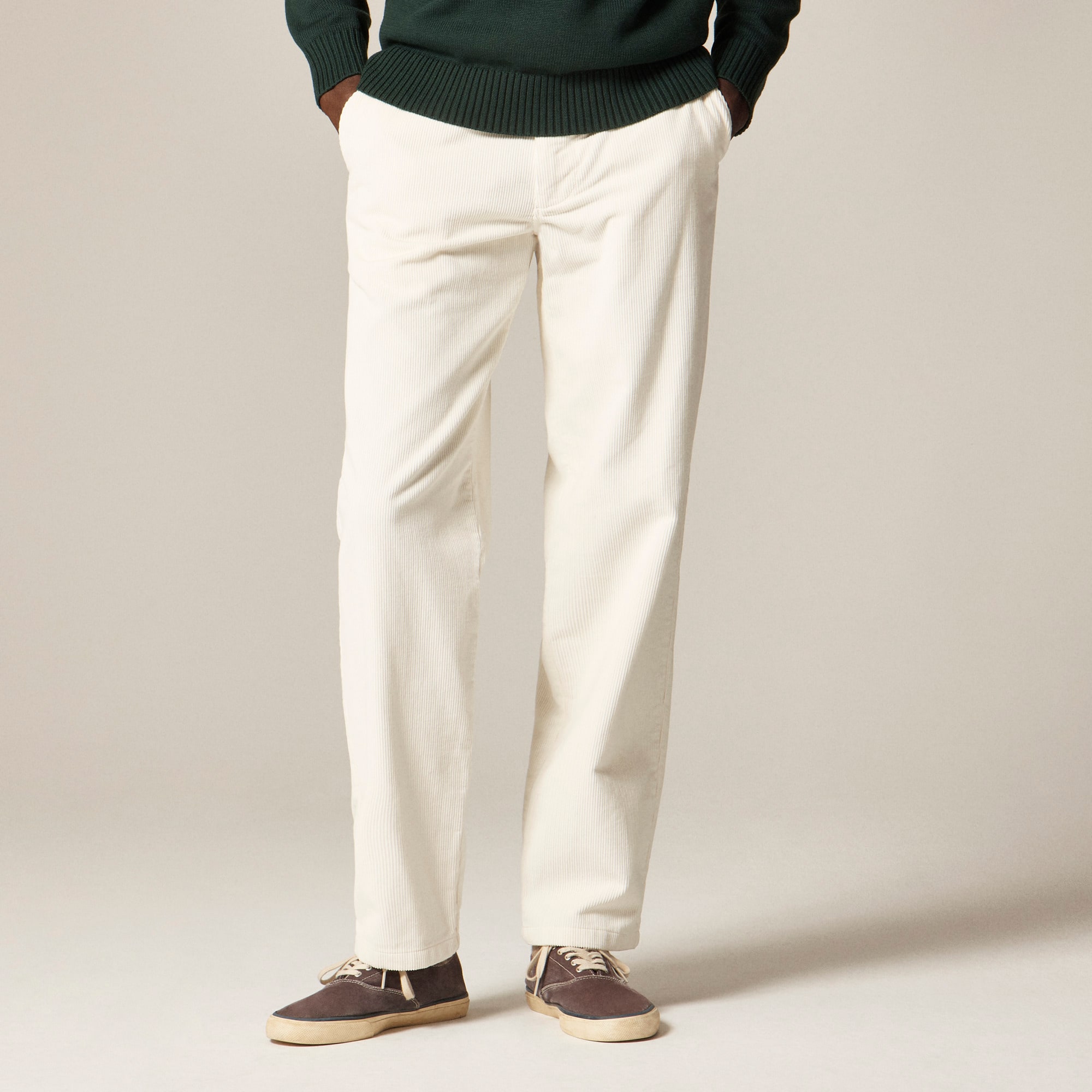 Classic-fit 10-wale corduroy trouser