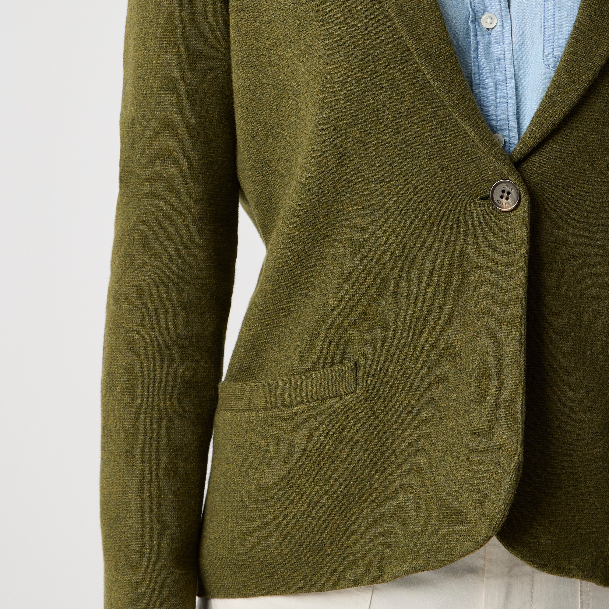 Petite schoolboy sweater blazer