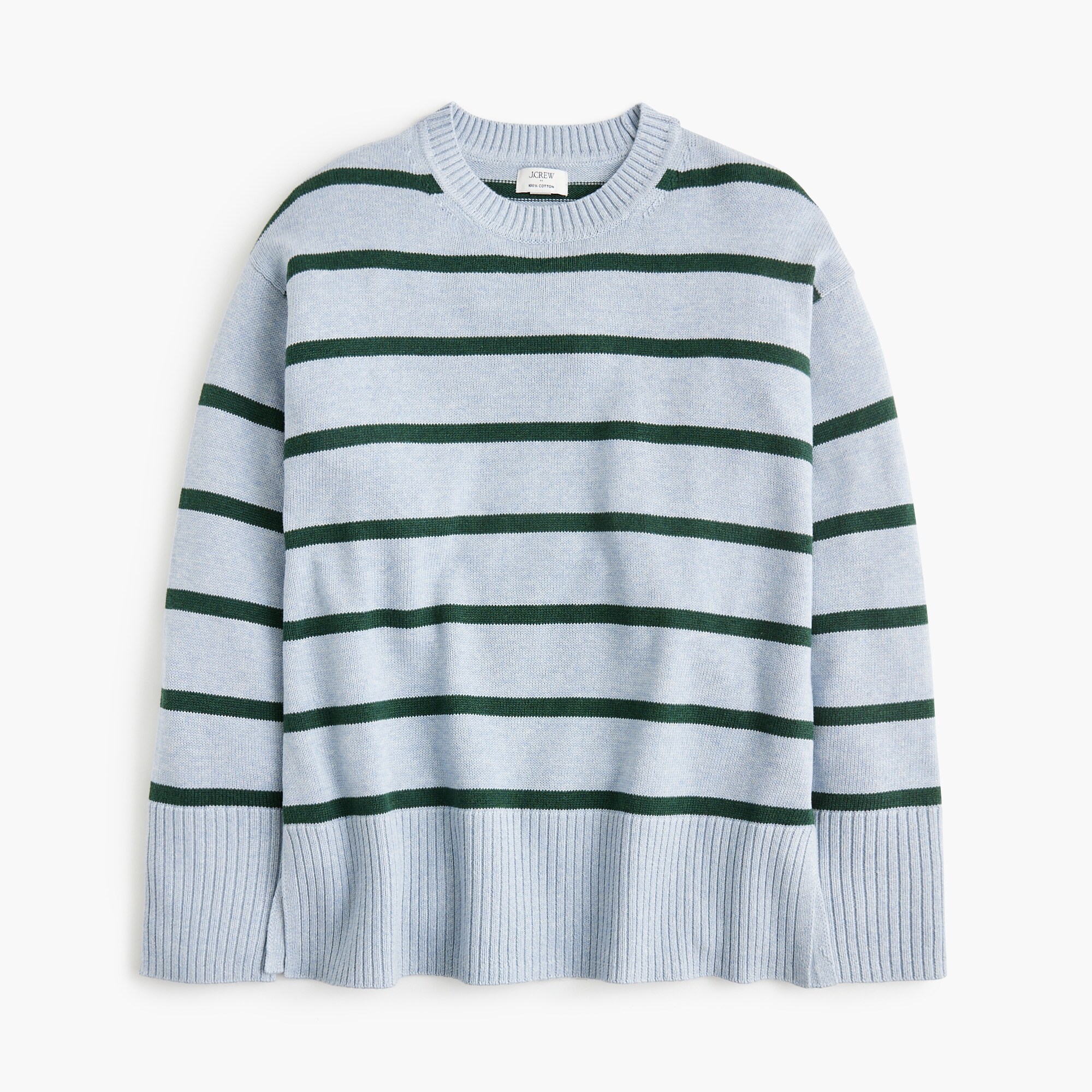 Wide-hem sweater