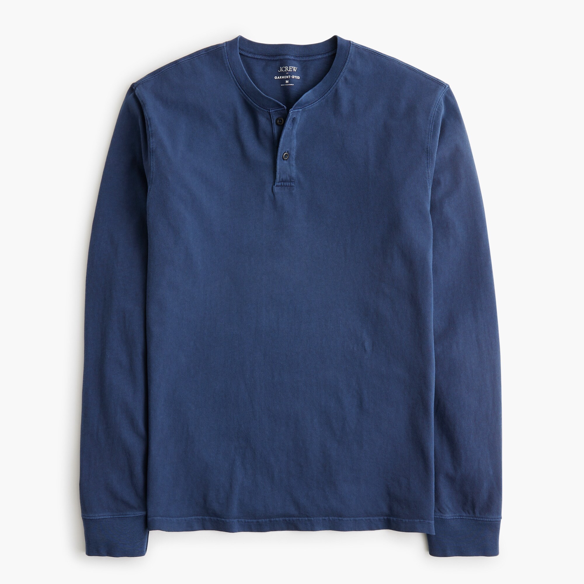 Long-sleeve Garment-dyed Tee For Men | Factory