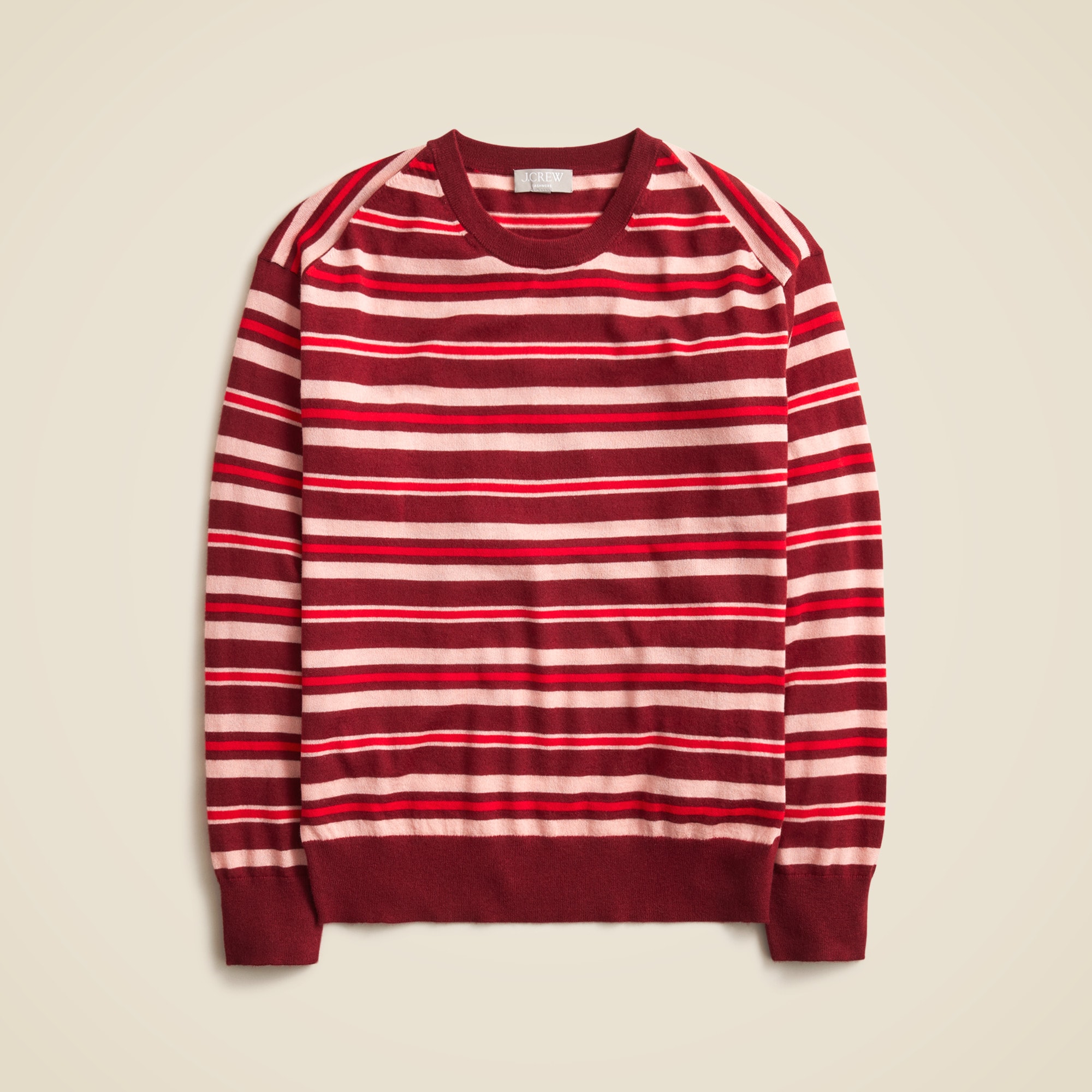Featherweight cashmere relaxed crewneck sweater