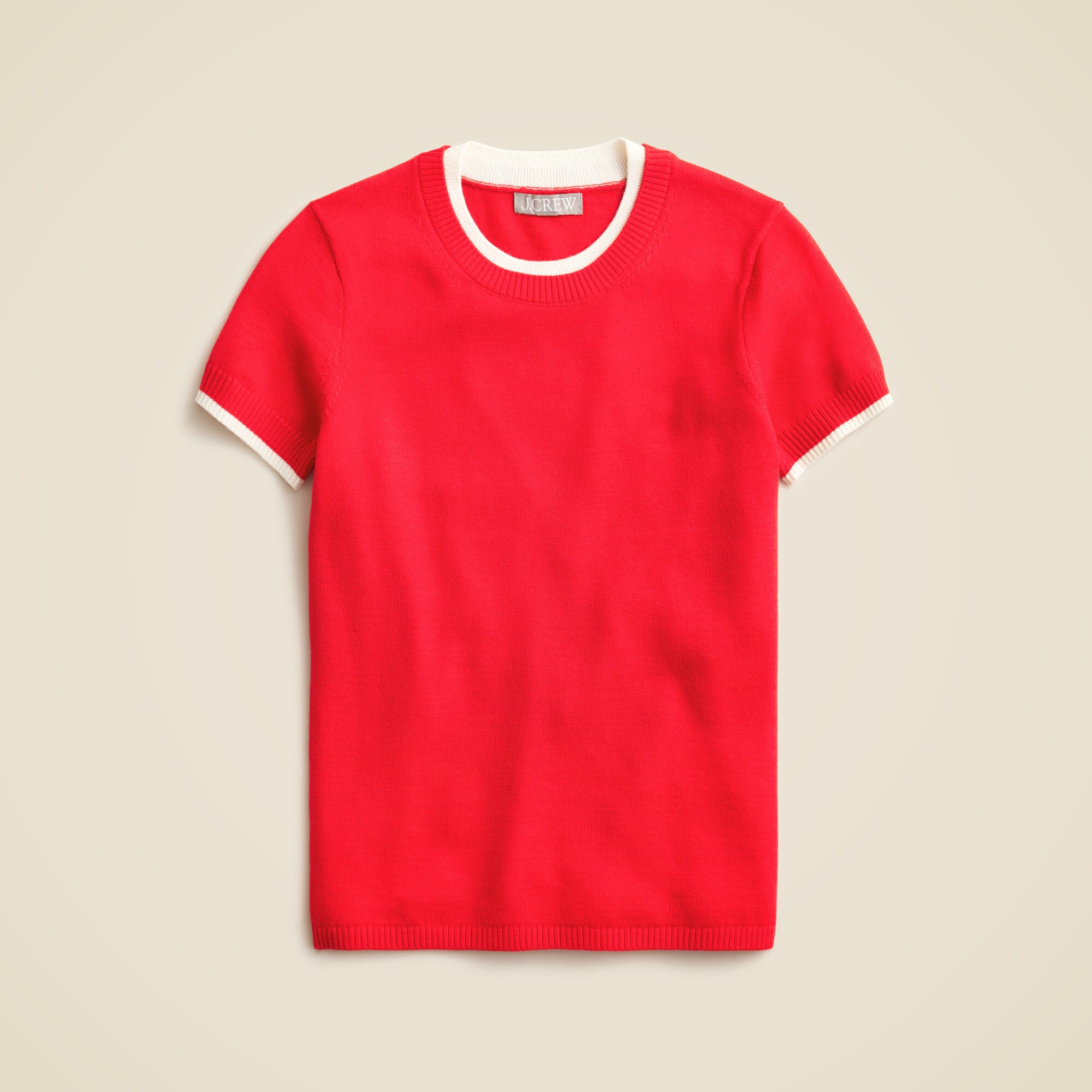 Carolyn layered sweater-tee in merino wool