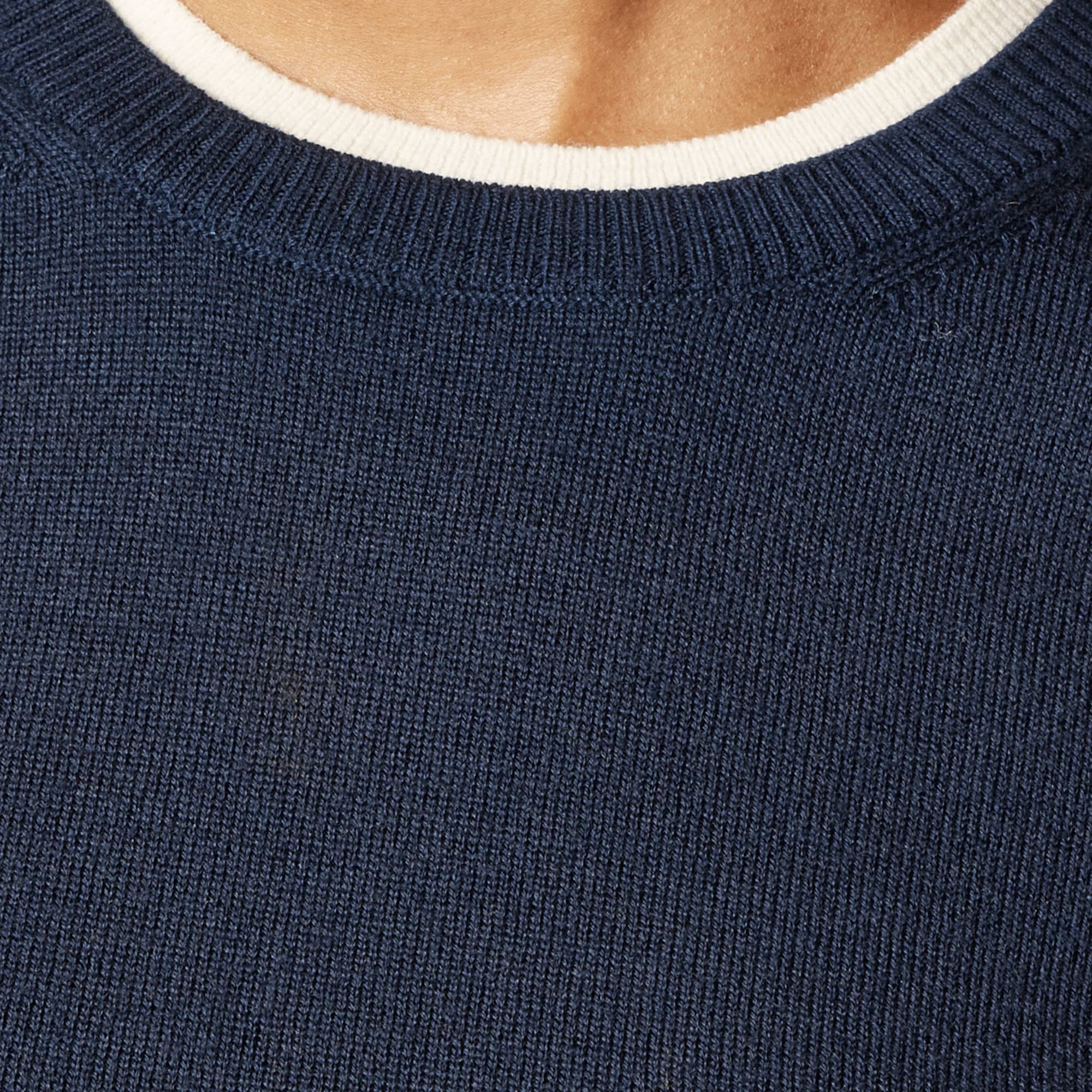 Carolyn layered sweater-tee in merino wool