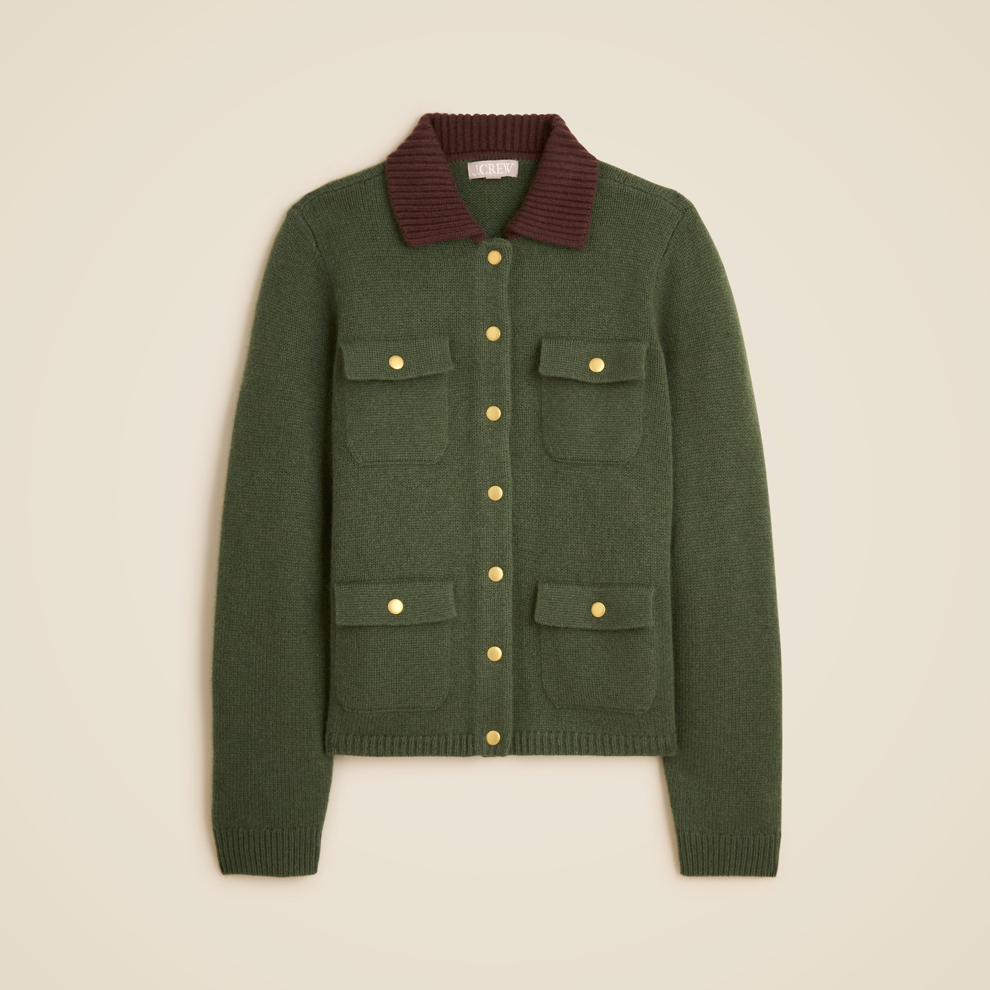 Short Barn Jacket™ In Vintage Wool For Women | J.Crew