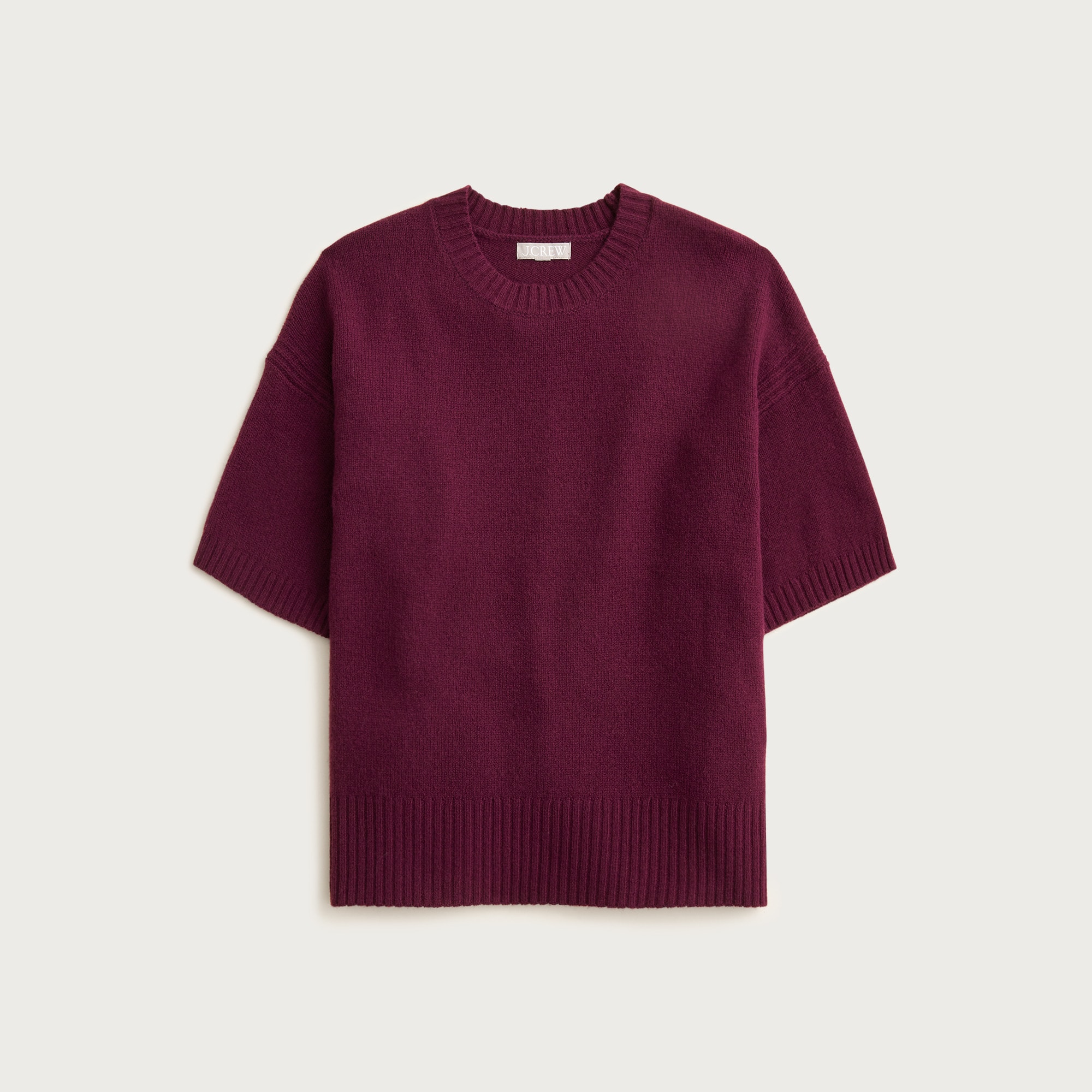 Oversized sweater-tee in vintage wool - thumbnail 5