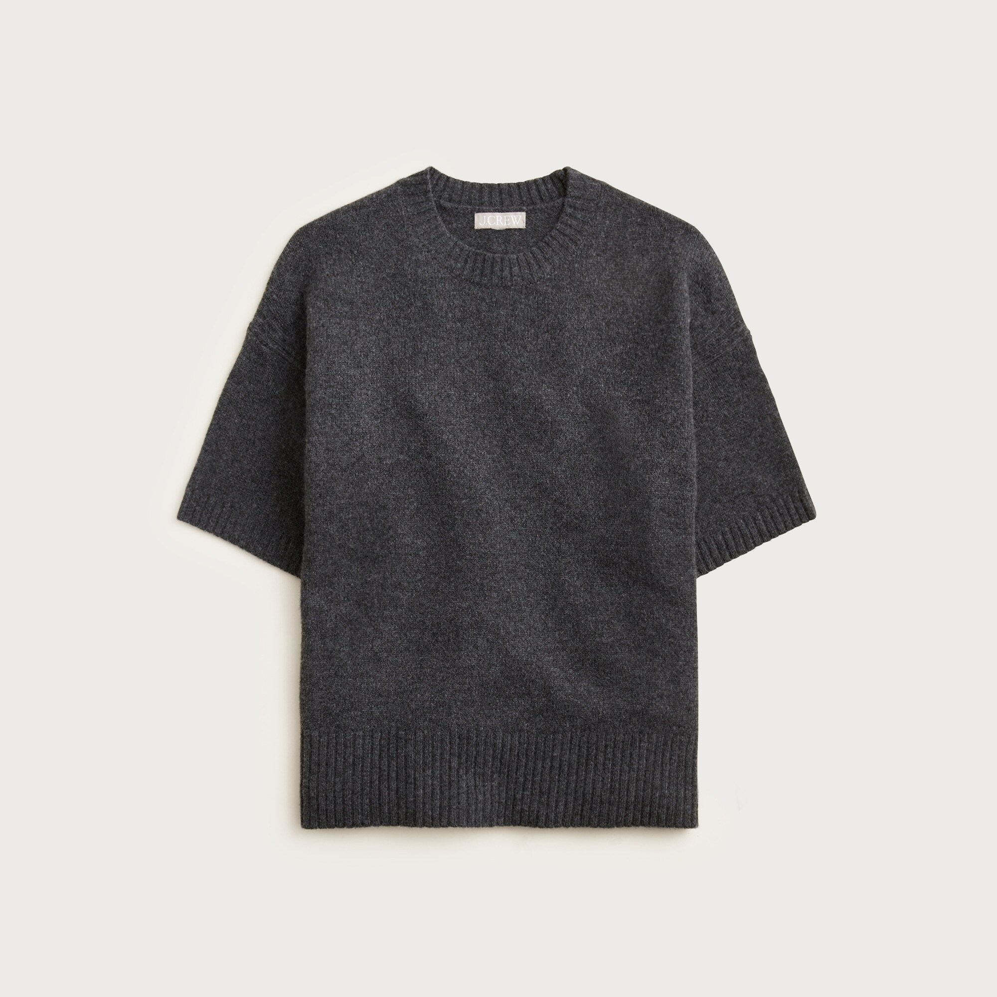 Oversized sweater-tee in vintage wool