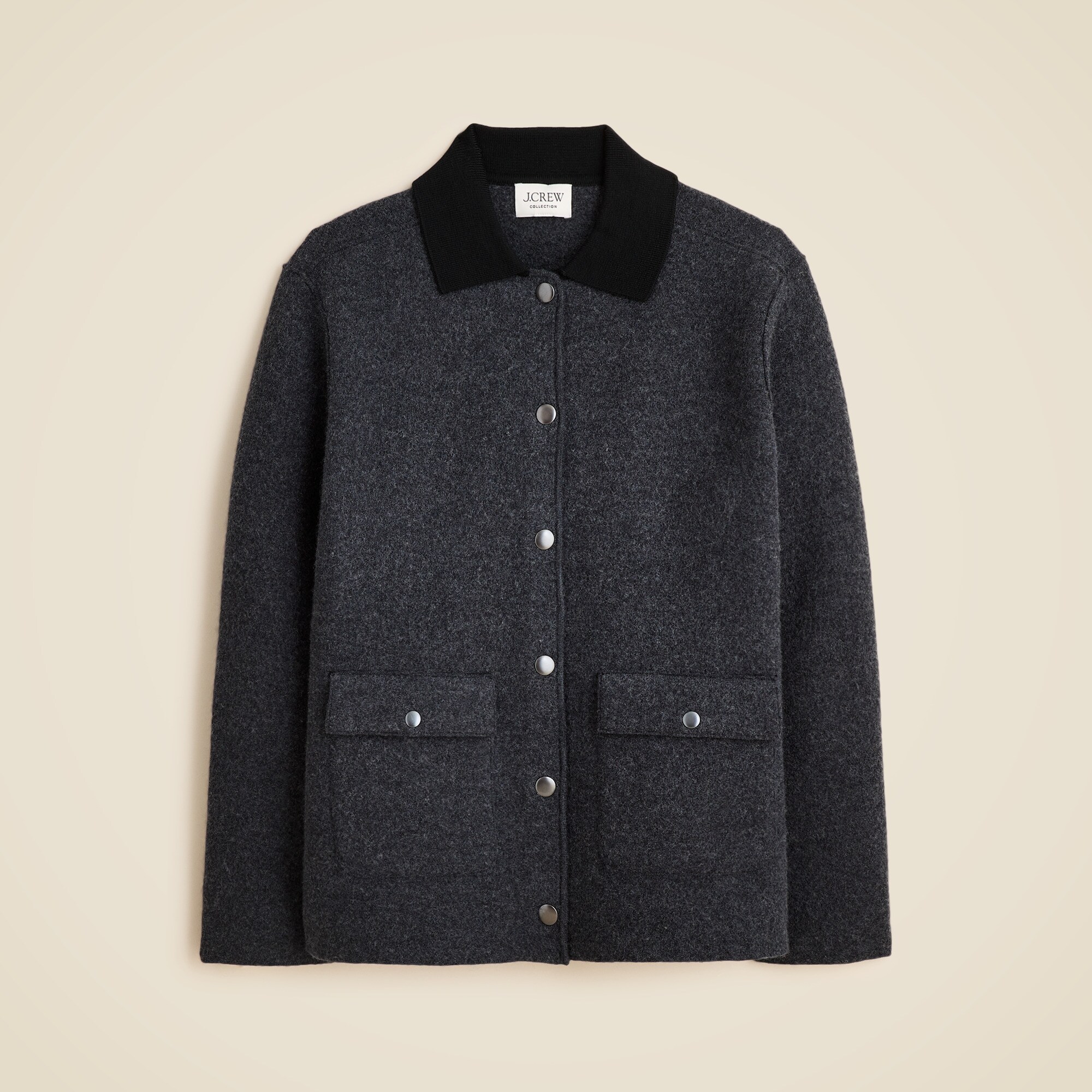 Barn Jacket™ sweater in boiled wool