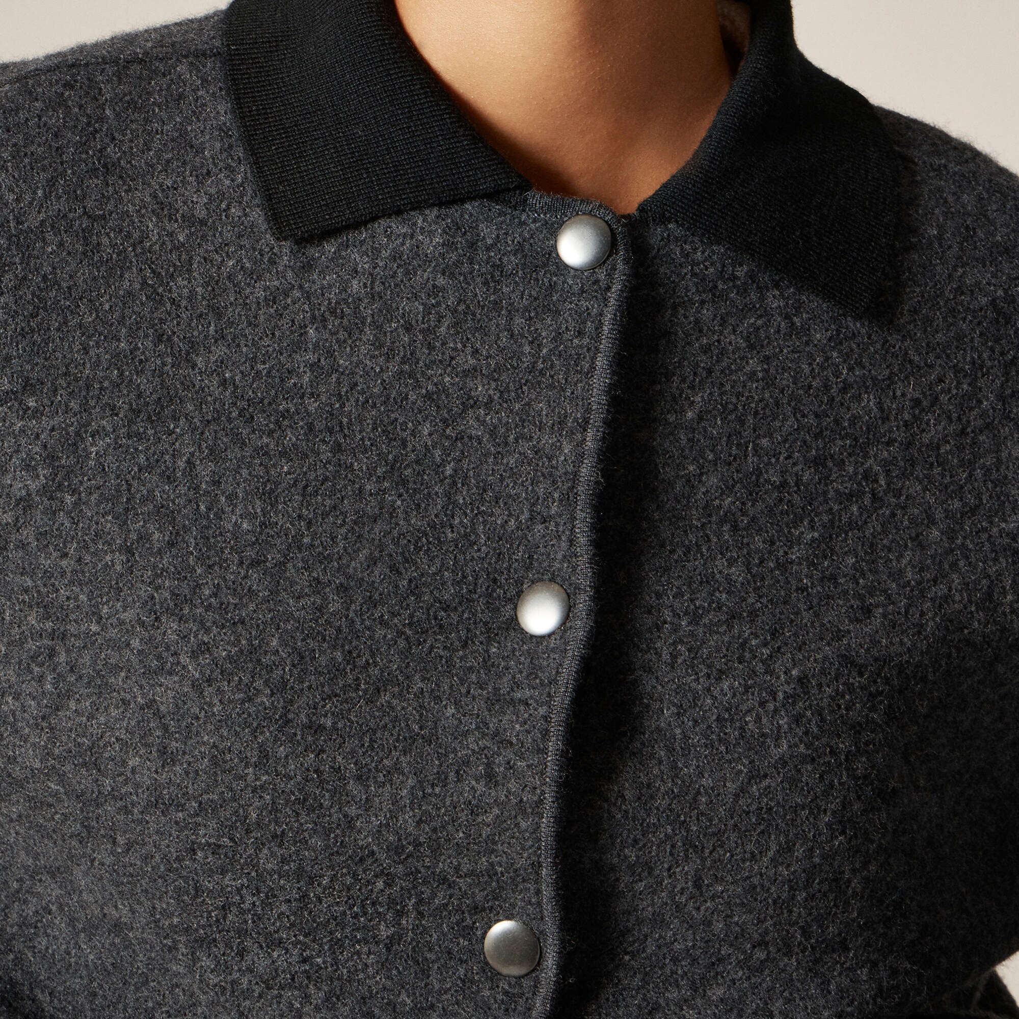 Barn Jacket™ sweater in boiled wool